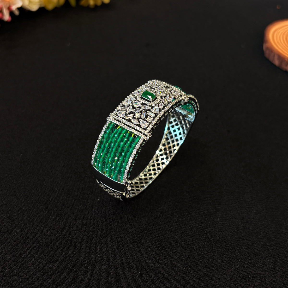 Meher Emerald Royale Bracelet