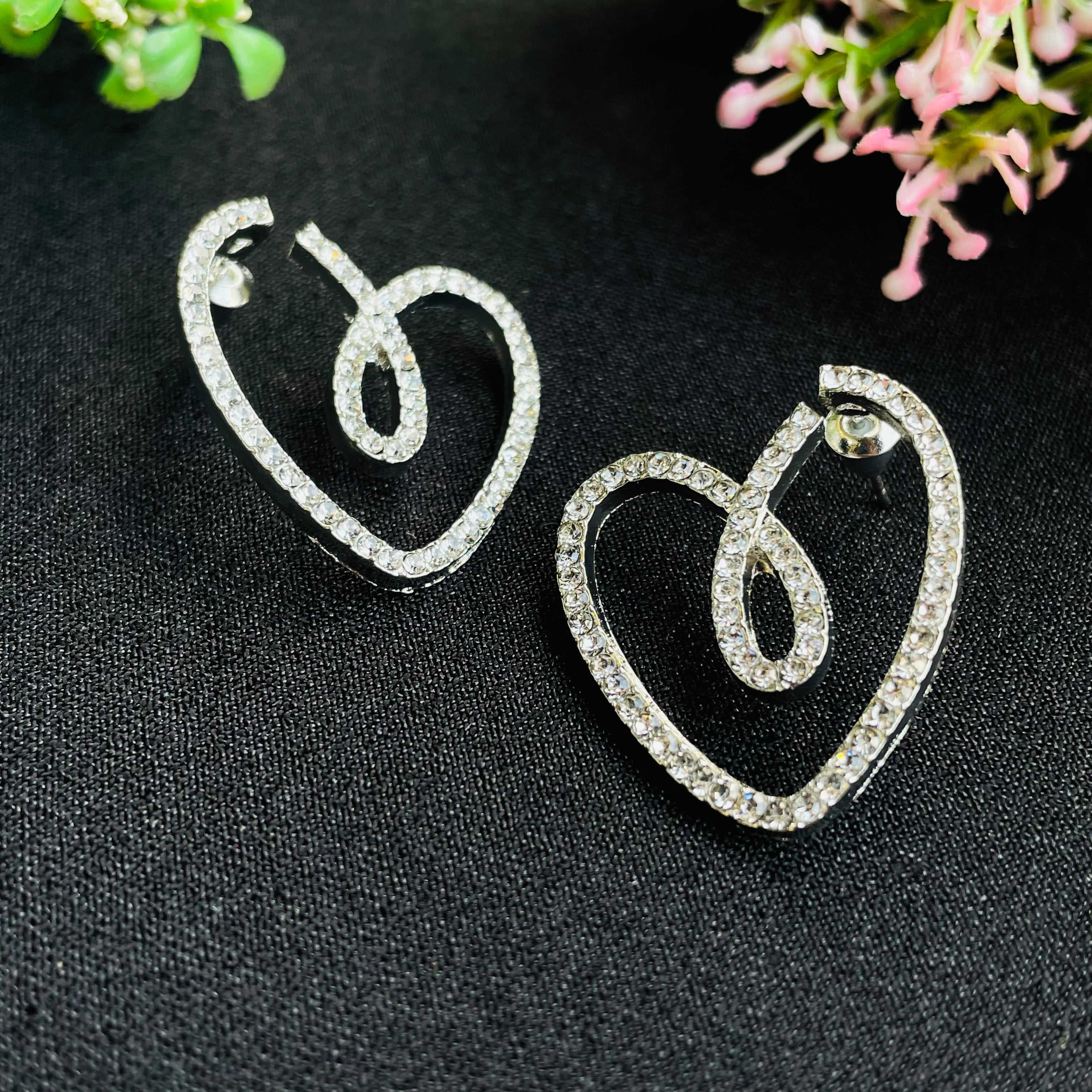Ad Heart Earrings