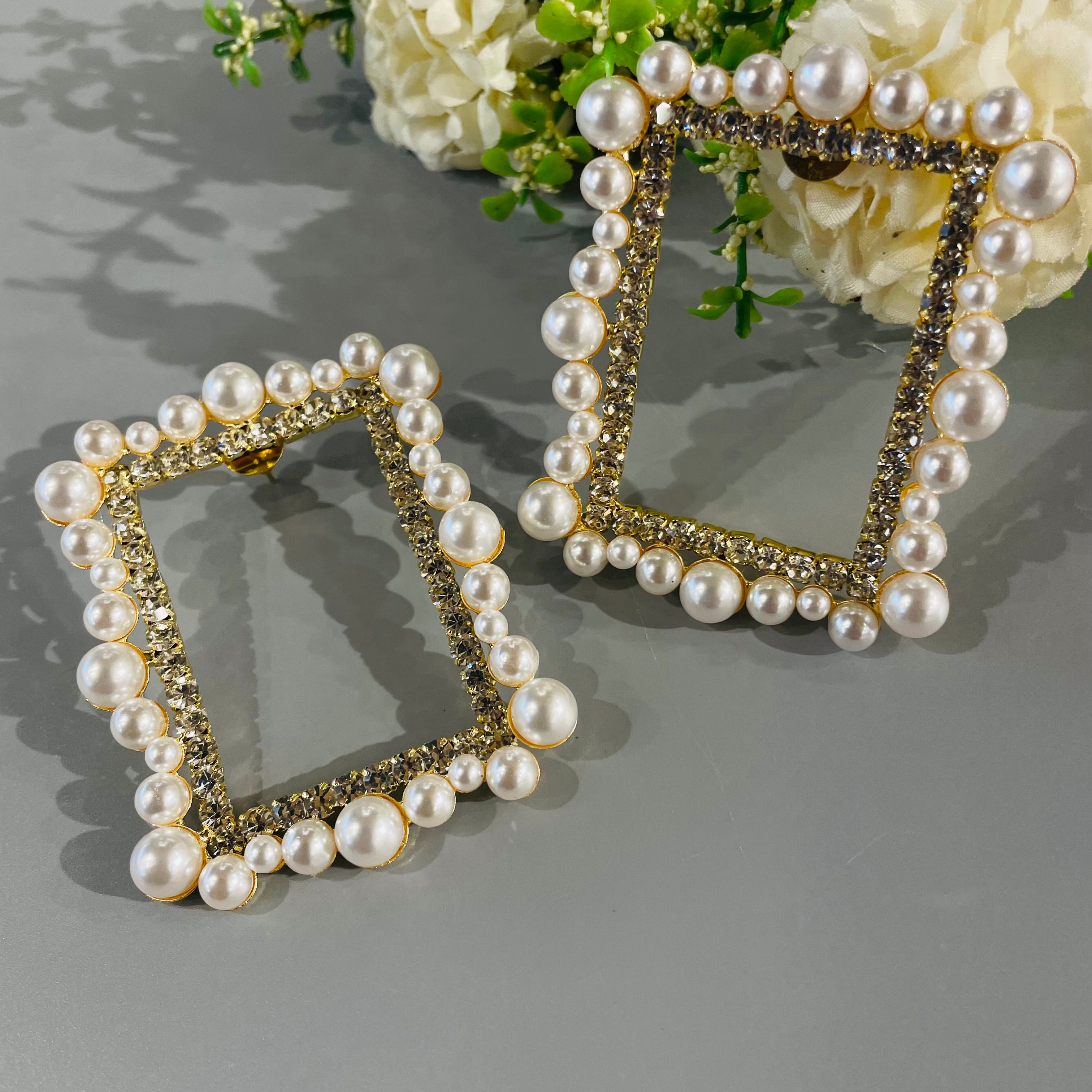 Layla Siya Pearl Earrings