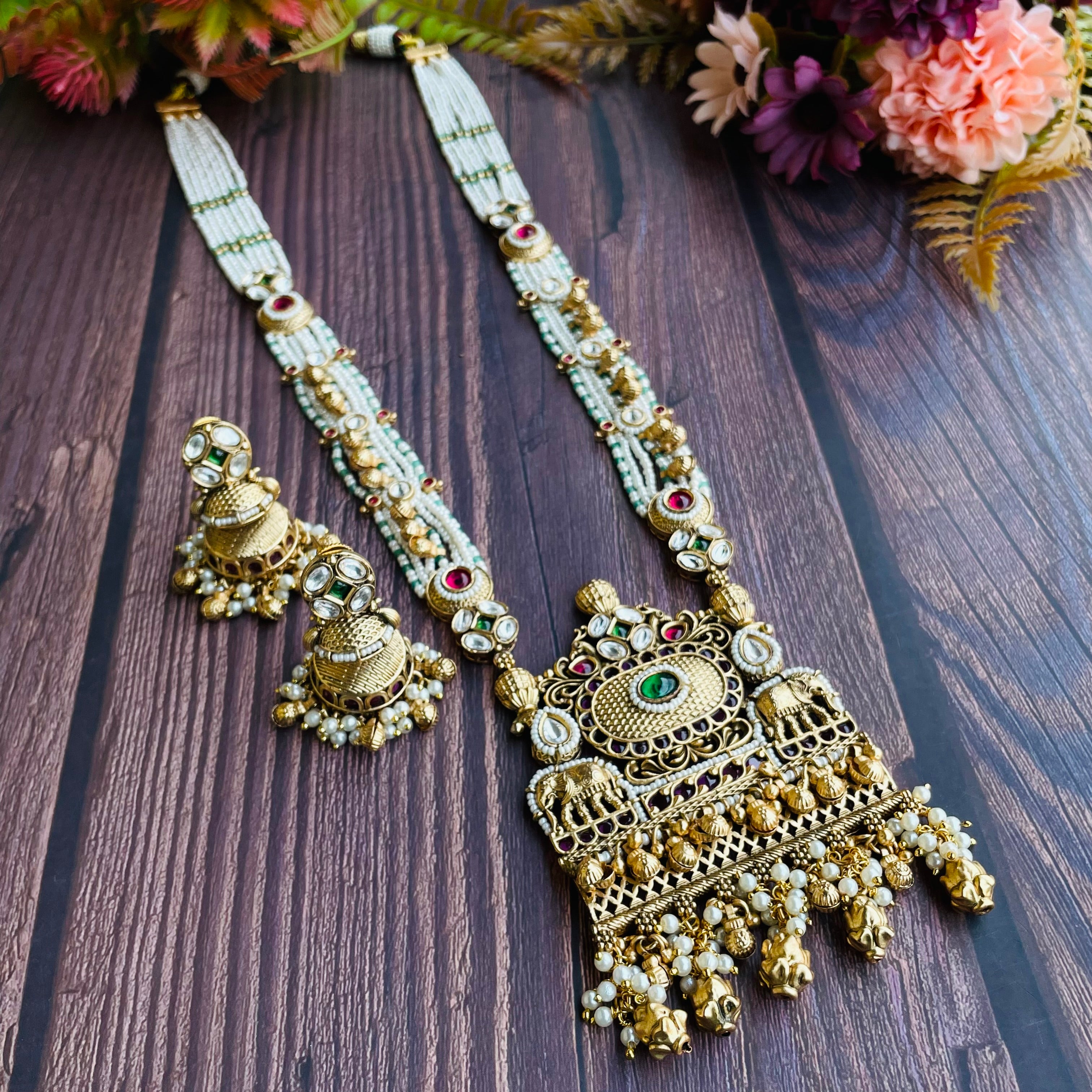 Nayaab Meena Long Neckpiece