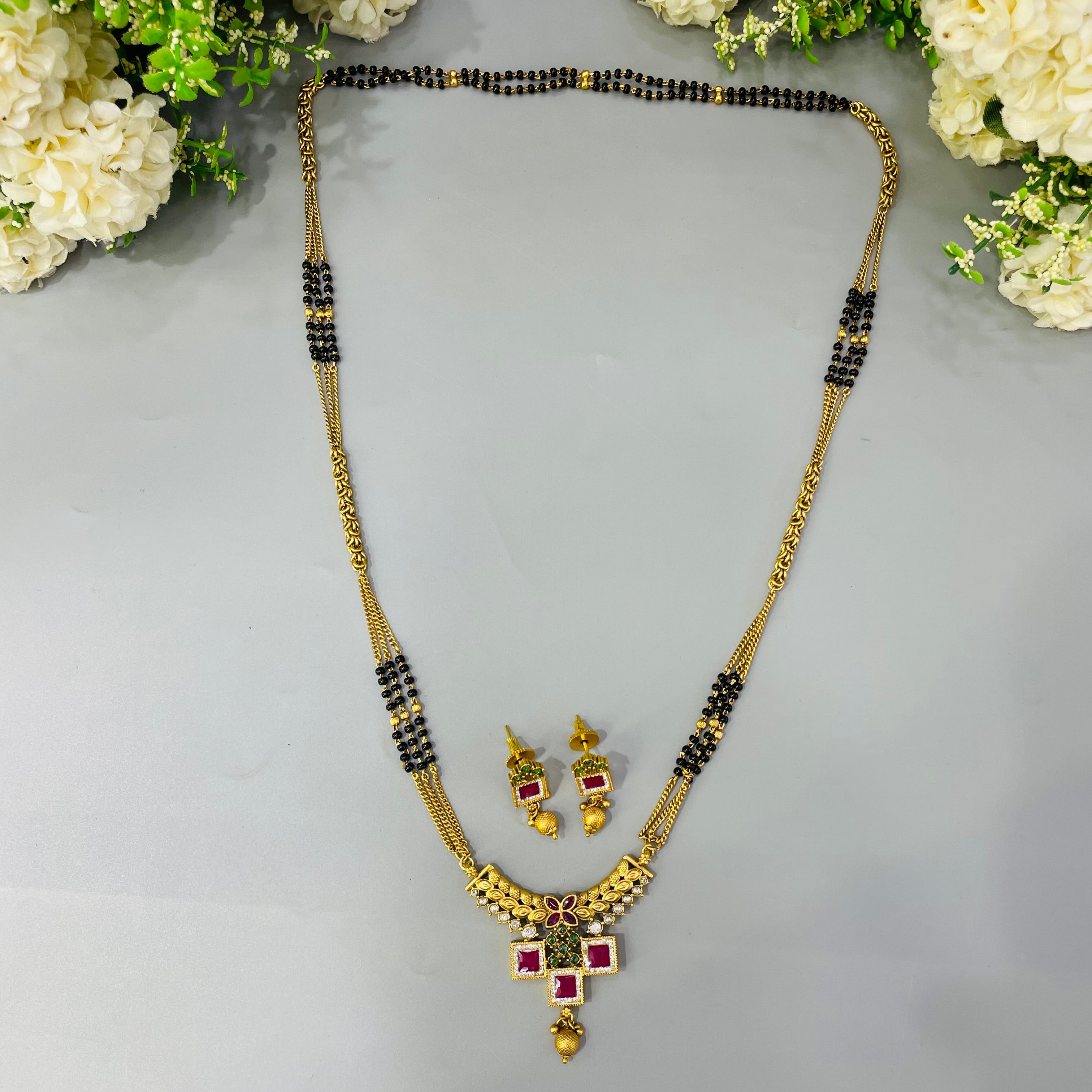 Nayaab Mahira long mangalsutra