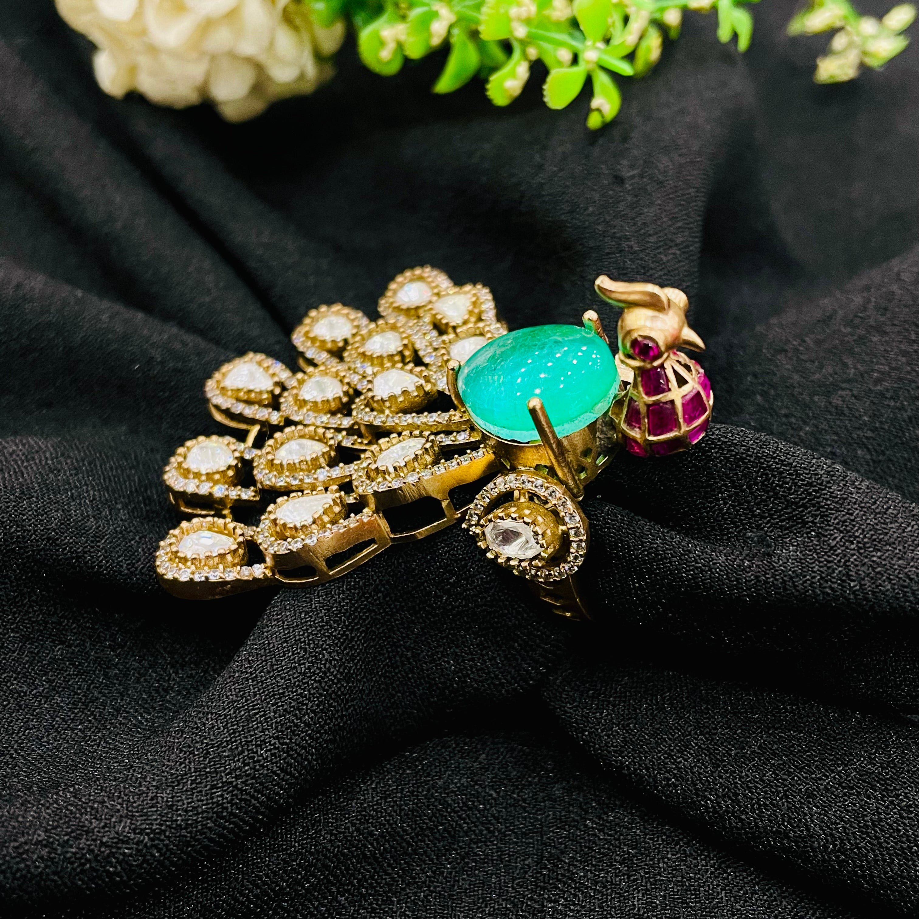 Nayaab Mayur ring adjustable