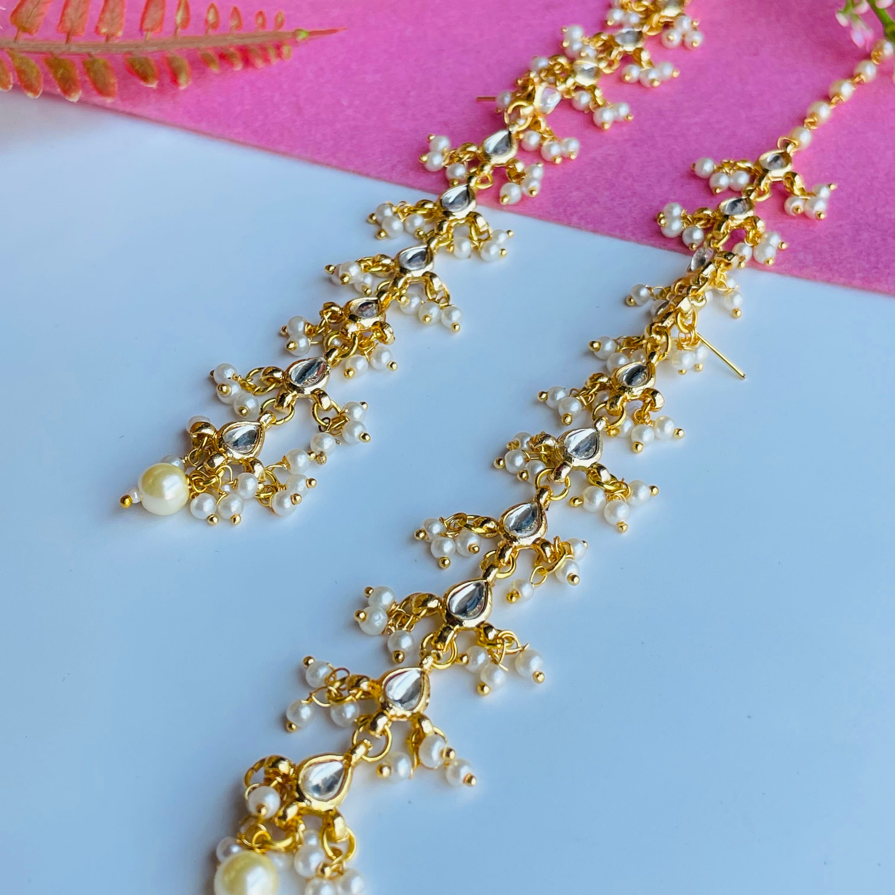 Nayaab Viral Chain Earrings-pre-booking