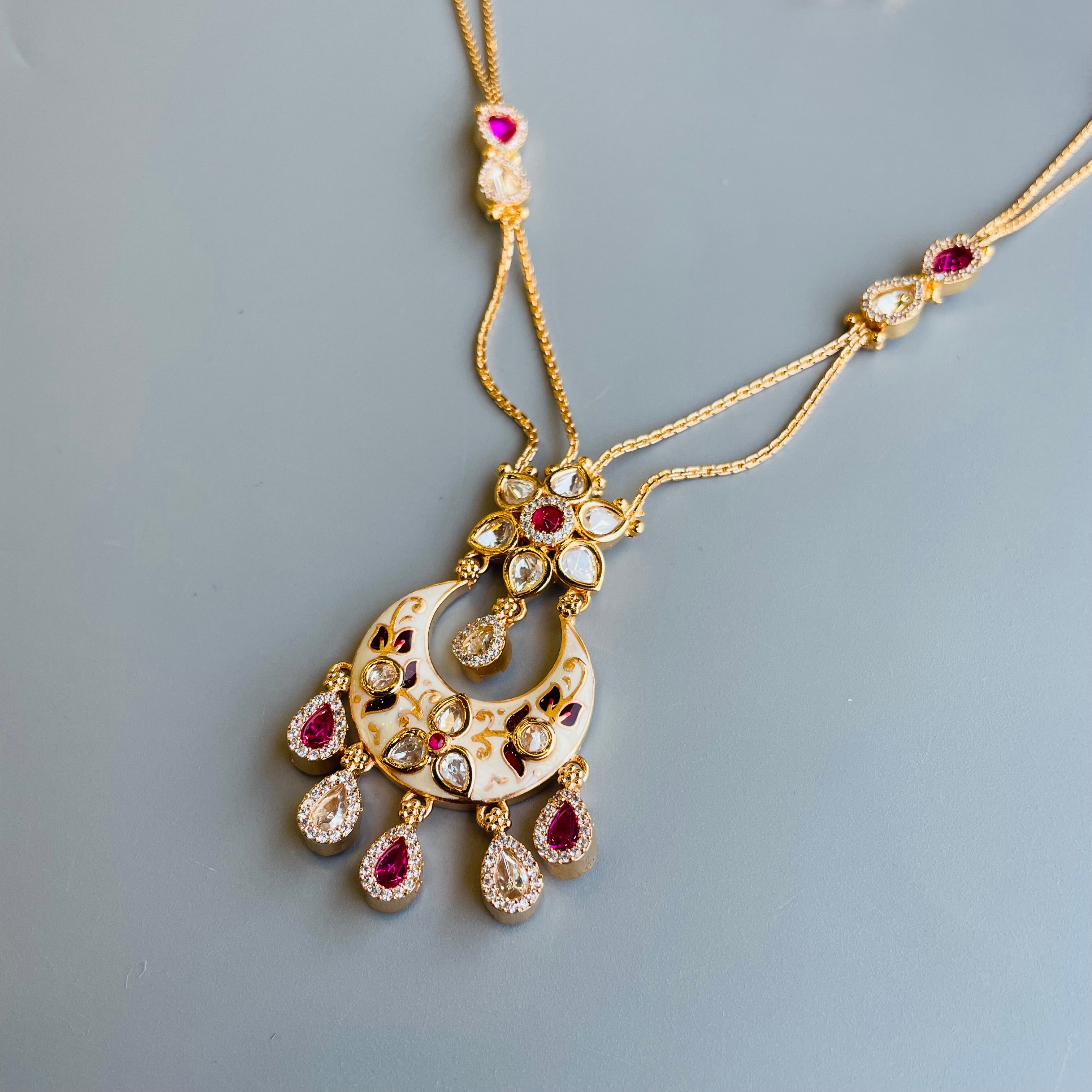 Nayaab Ananya Polki Neckpiece