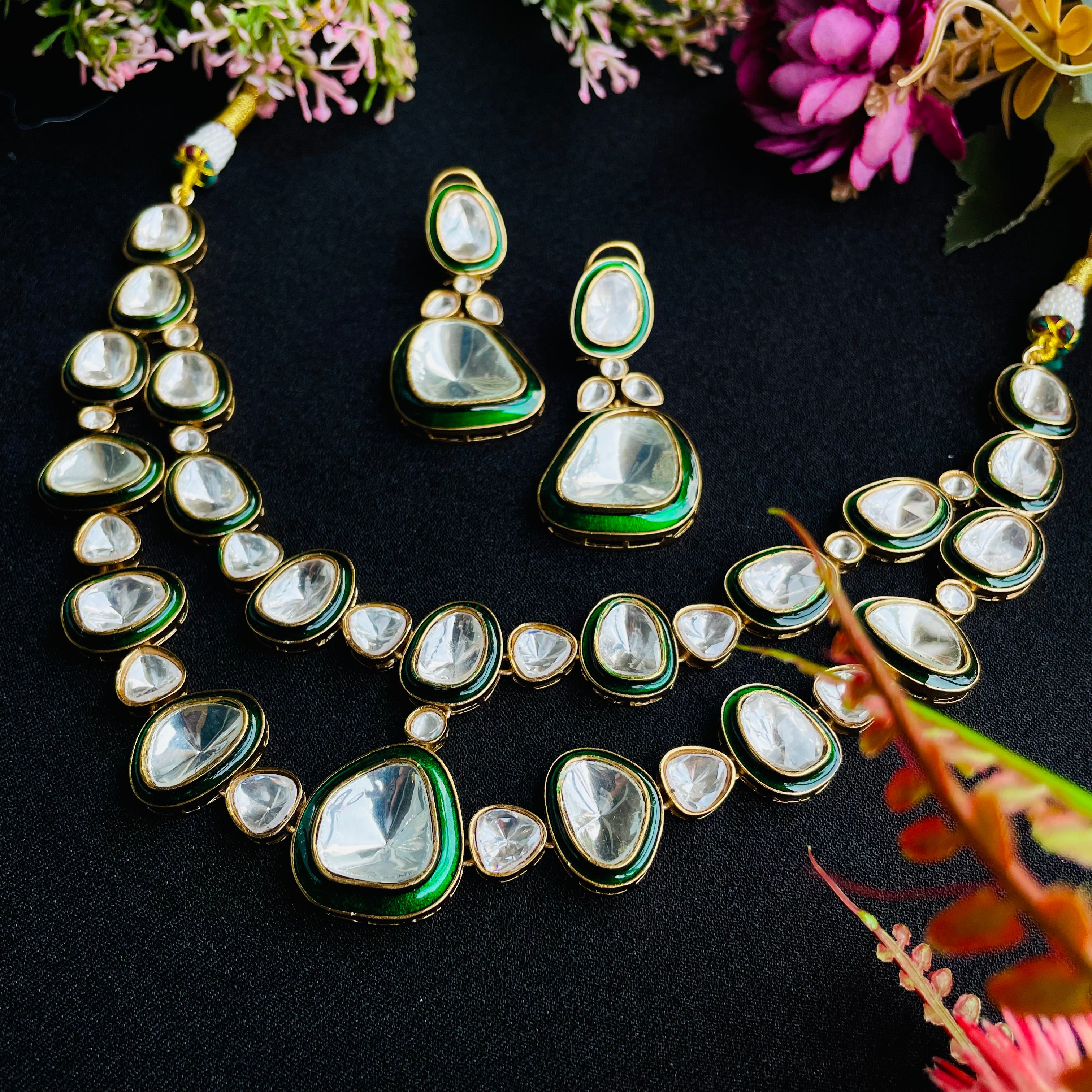 Nayaab Bhavya Polki  Neckpiece