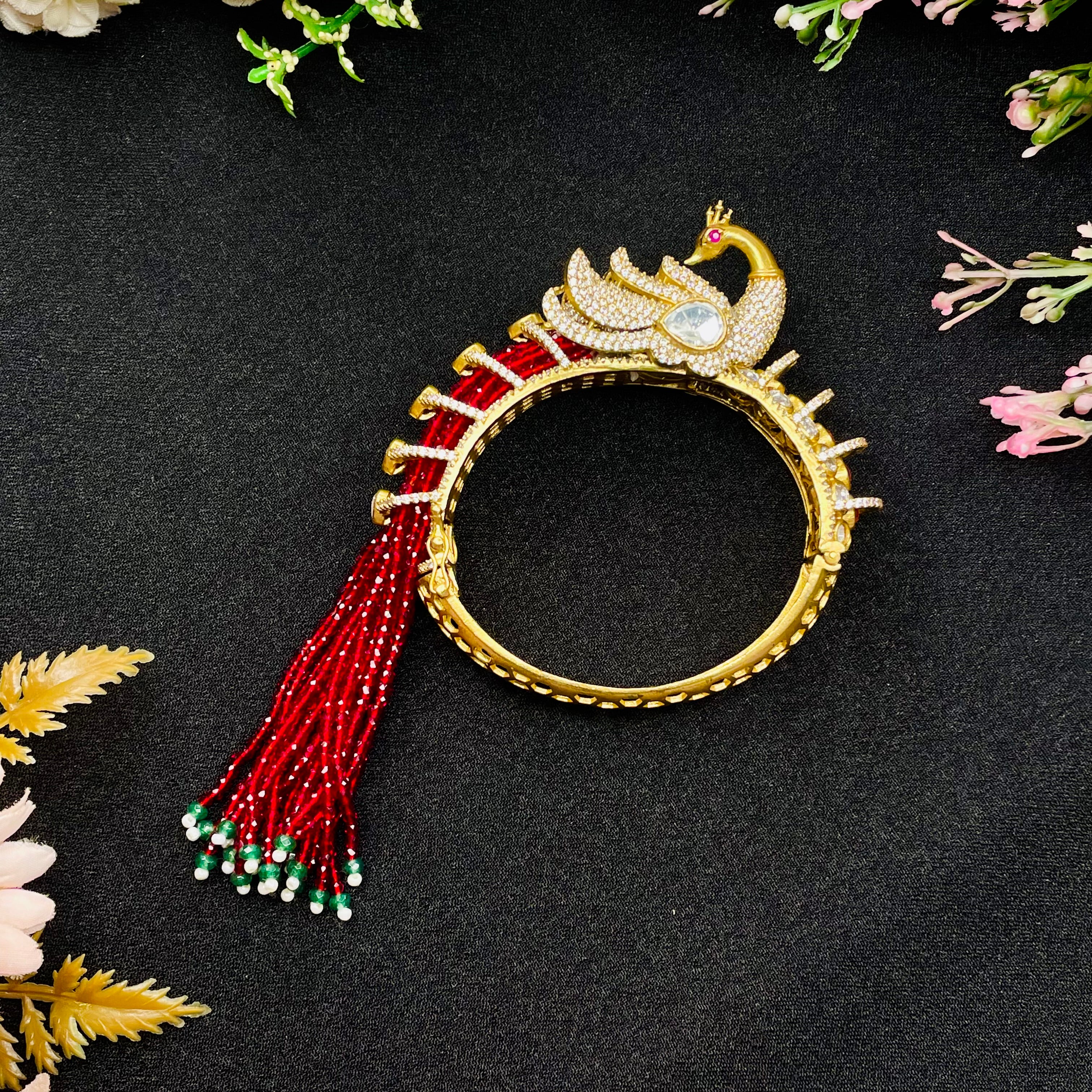Nayaab Peacock Bangle