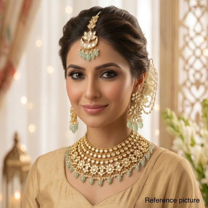 Nayaab Sara Kundan Neckpiece
