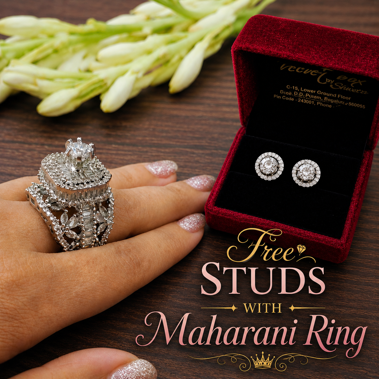 Maharani ad ring- adjustable