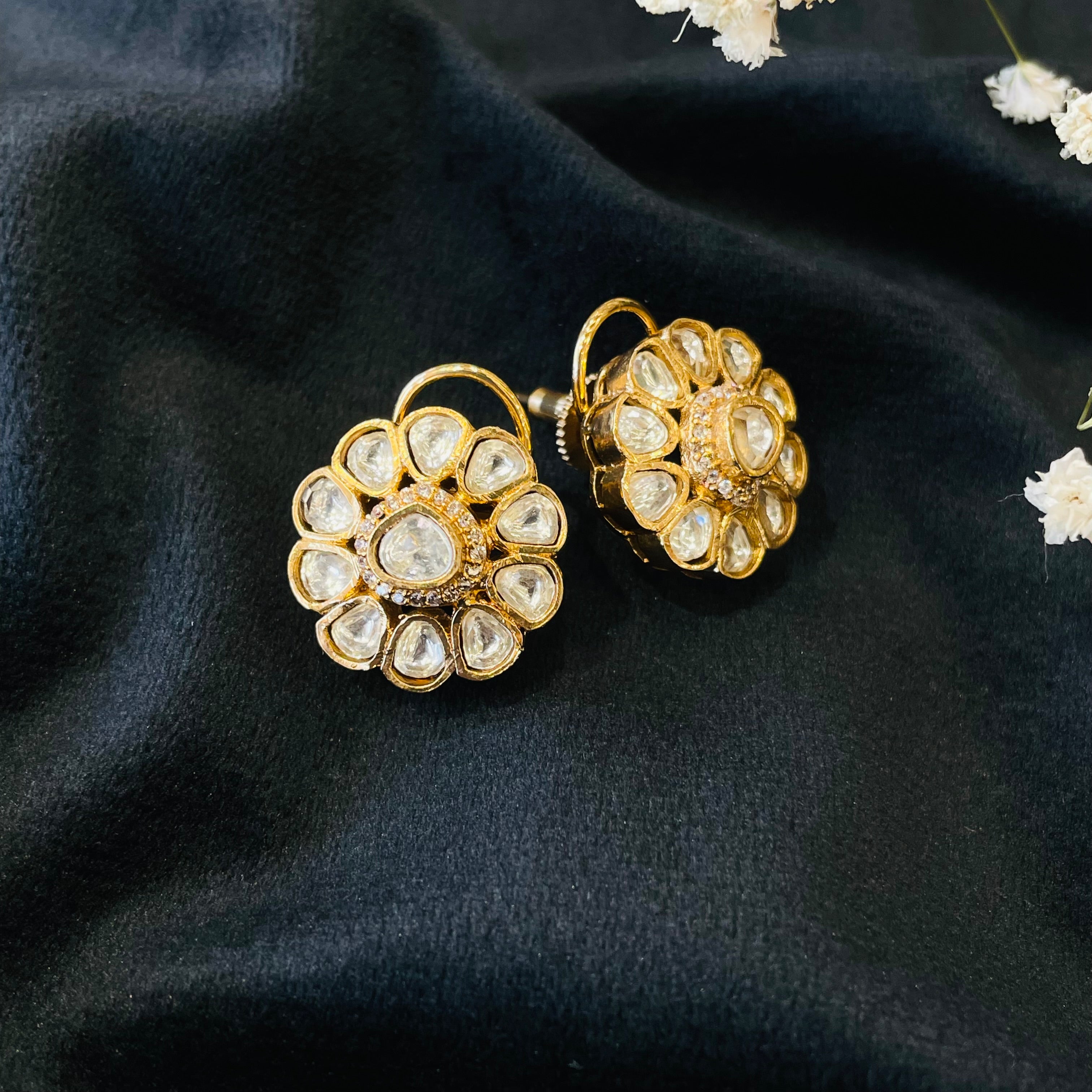 Nayaab Saachi Polki studs