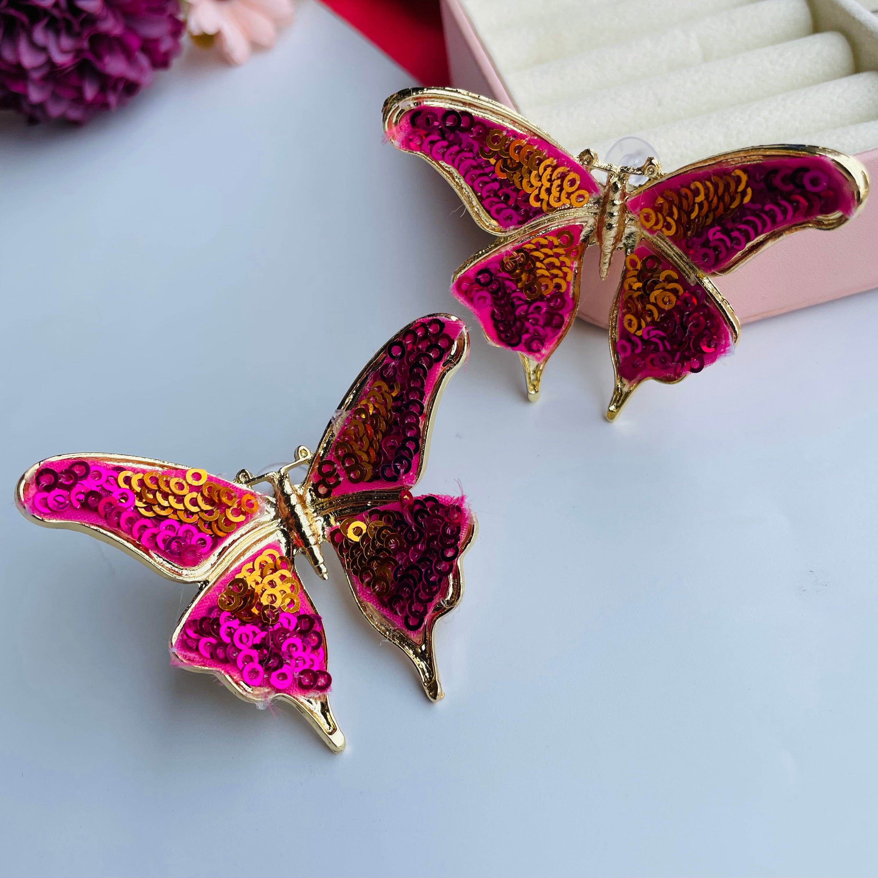 Layla butterfly earrings