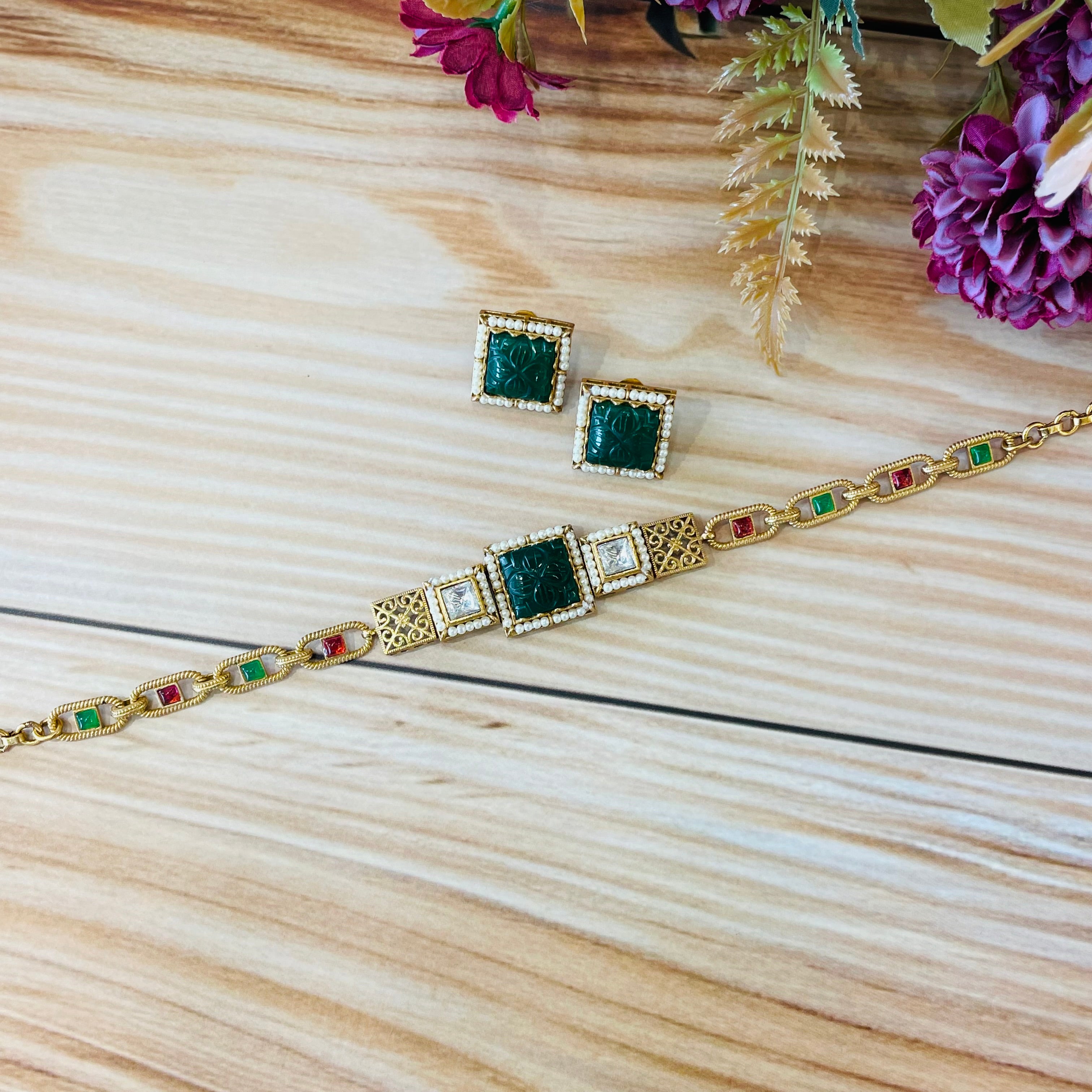 Nayaab Sneha Polki Choker