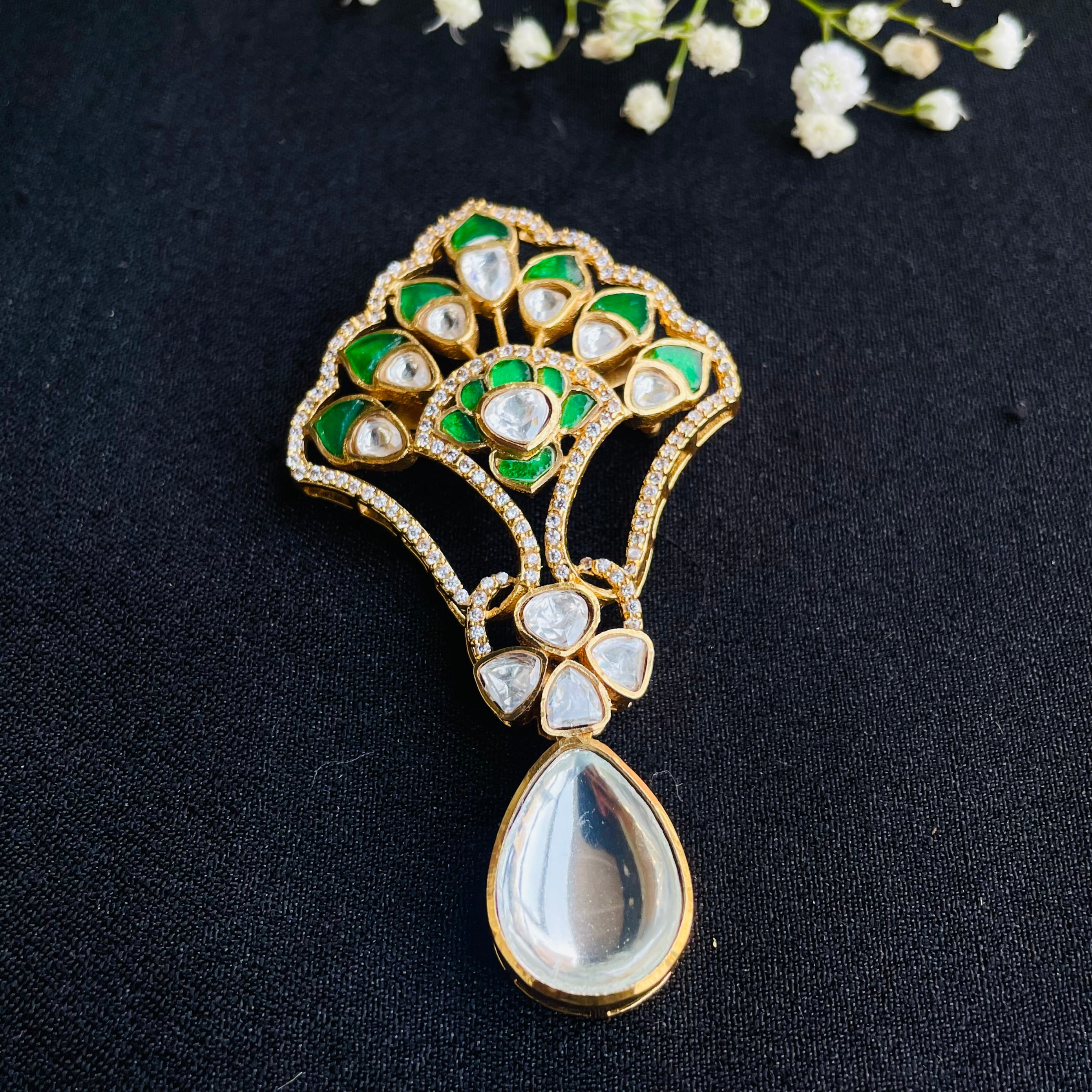 Nayaab Bhumi brooch
