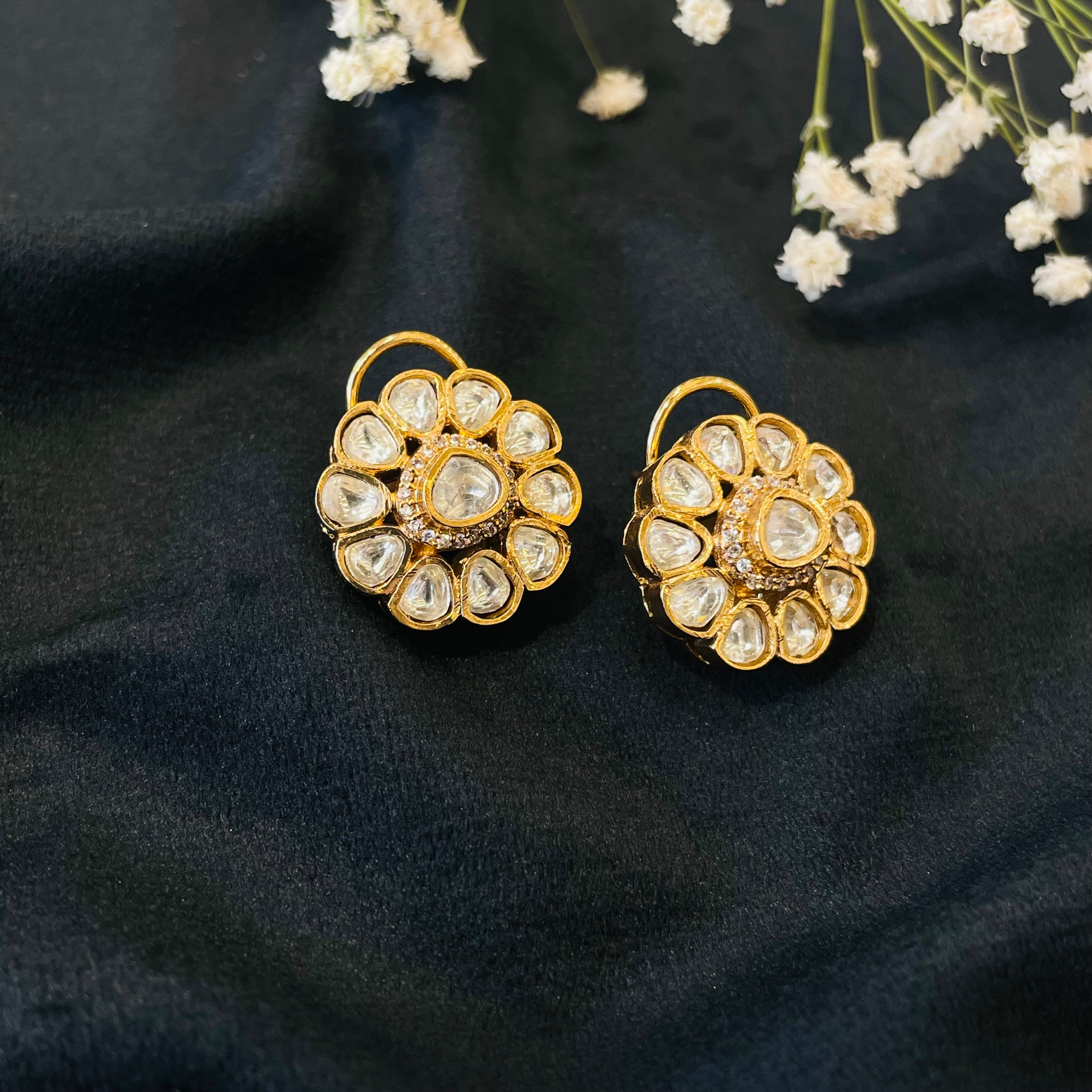 Nayaab Saachi Polki studs