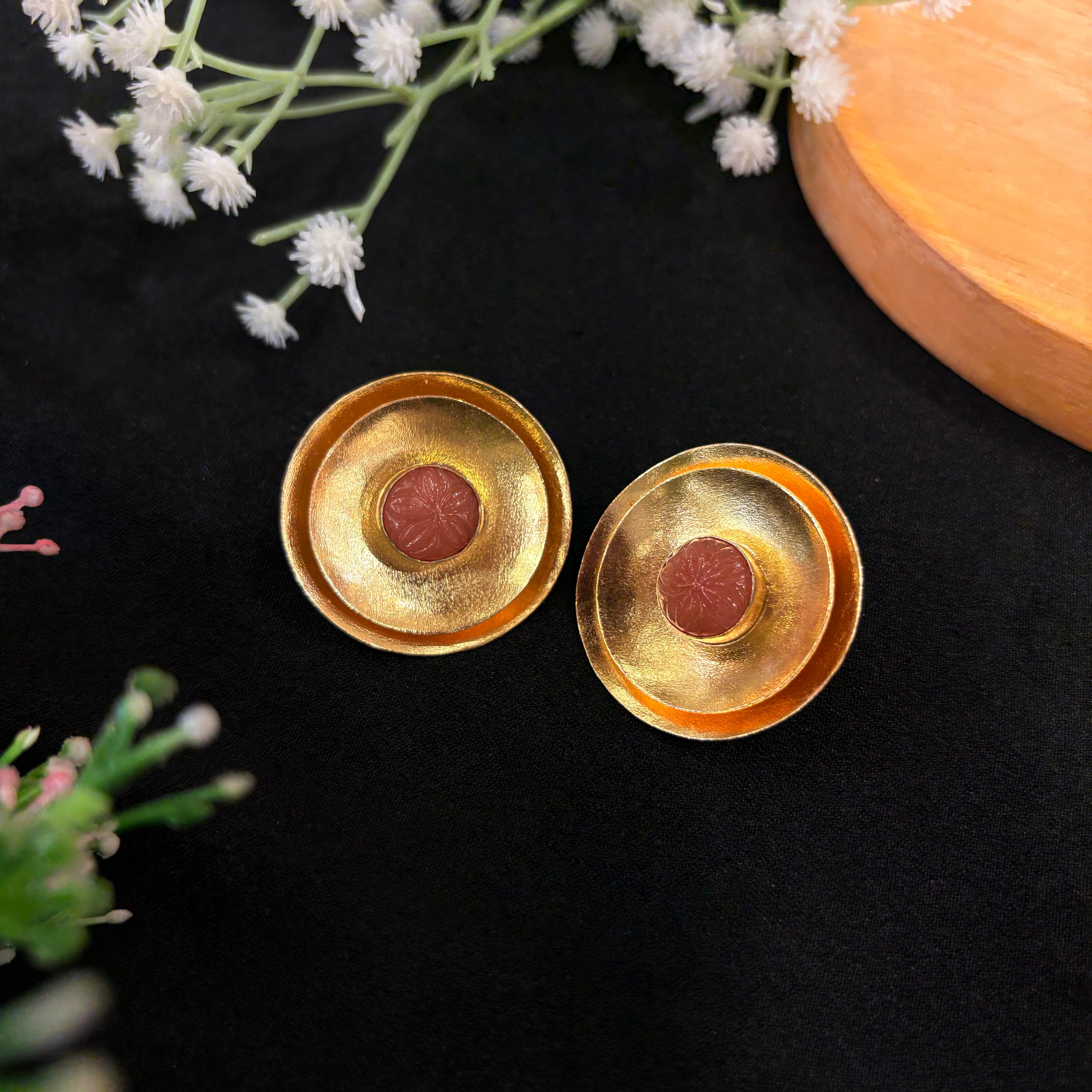 Solara Disc Earrings