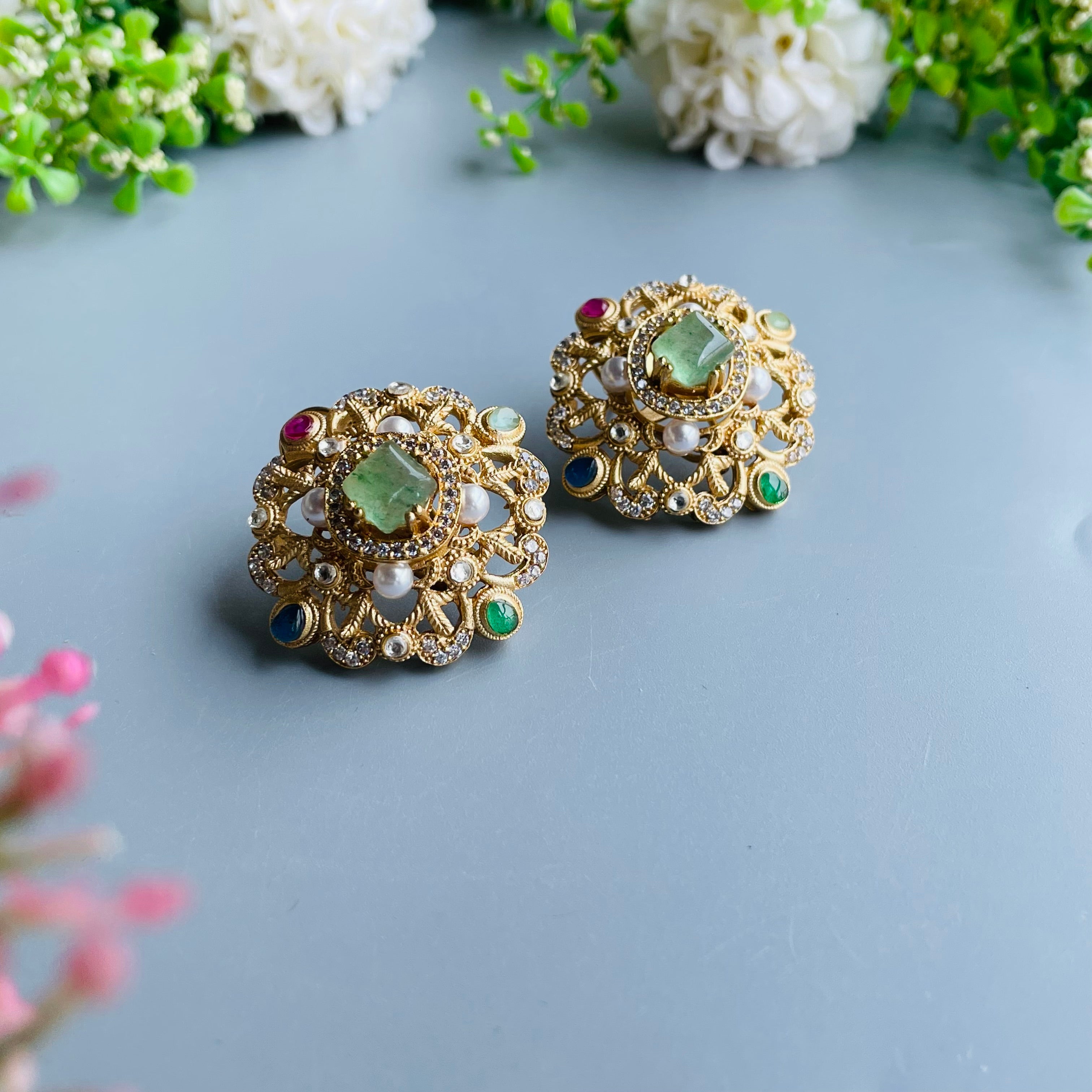 Nayaab Polki Arshi Studs