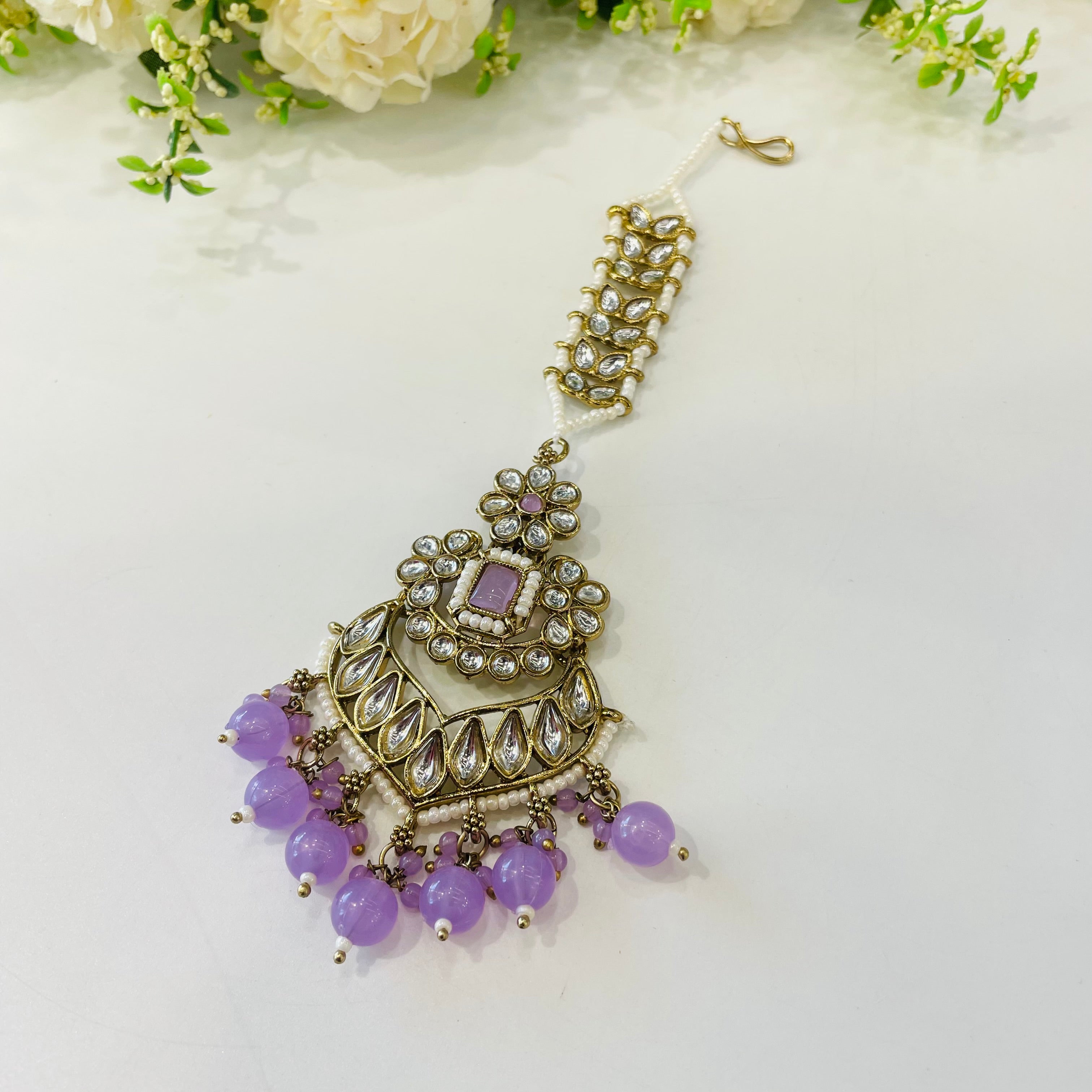 Nayaab Sara Earring with tikka