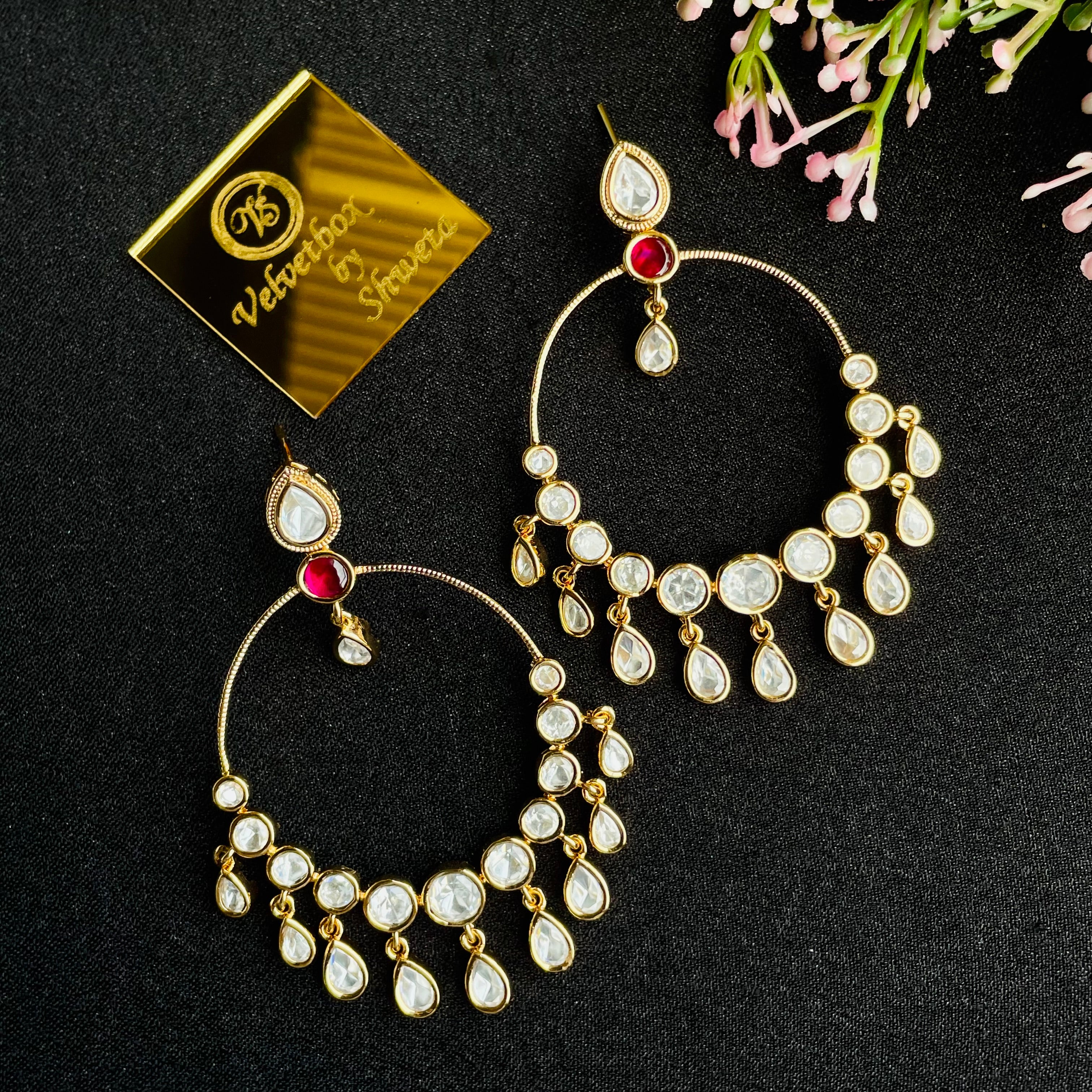Nayaab Julia Polki Earrings