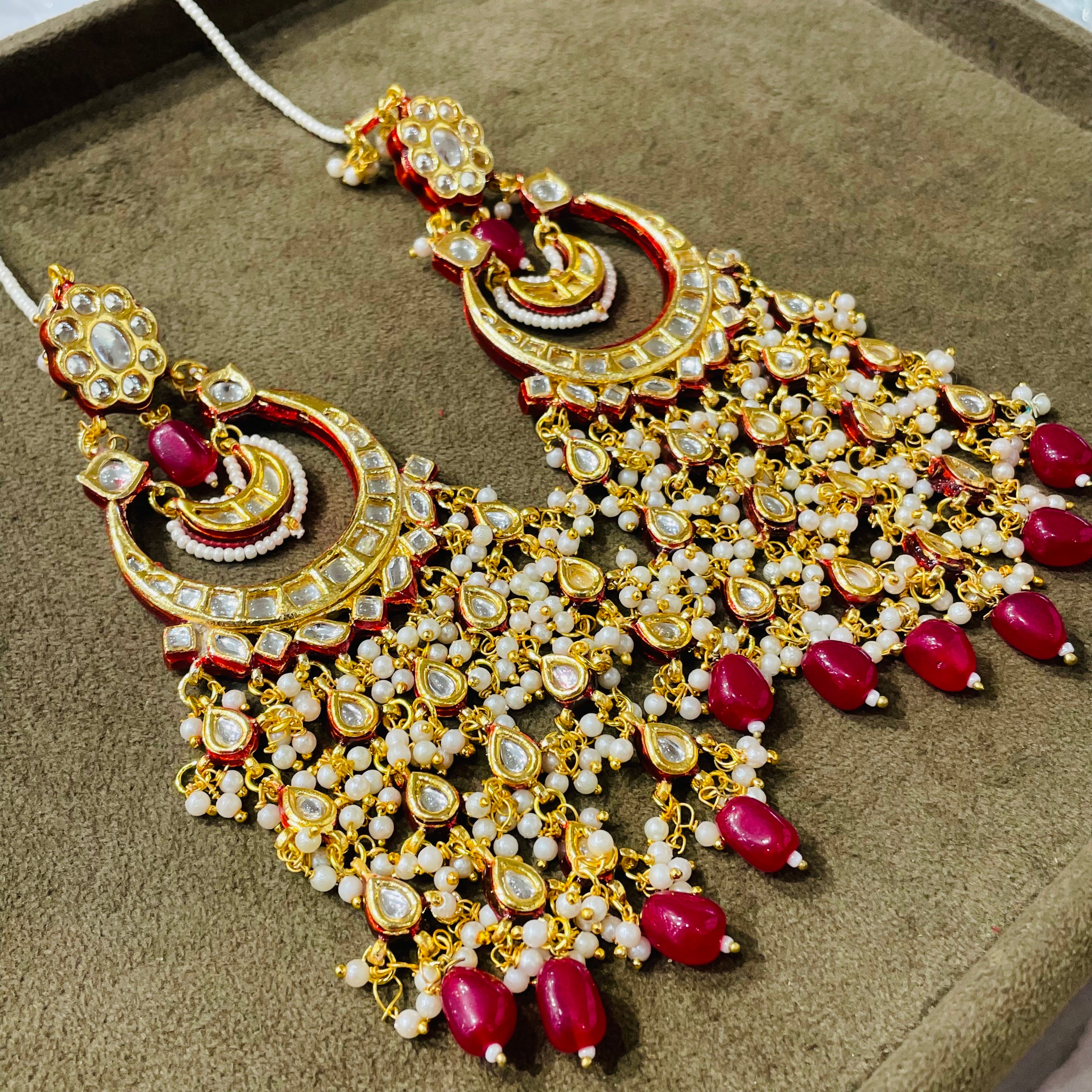 Nayaab Shreya Chandbali Earrings