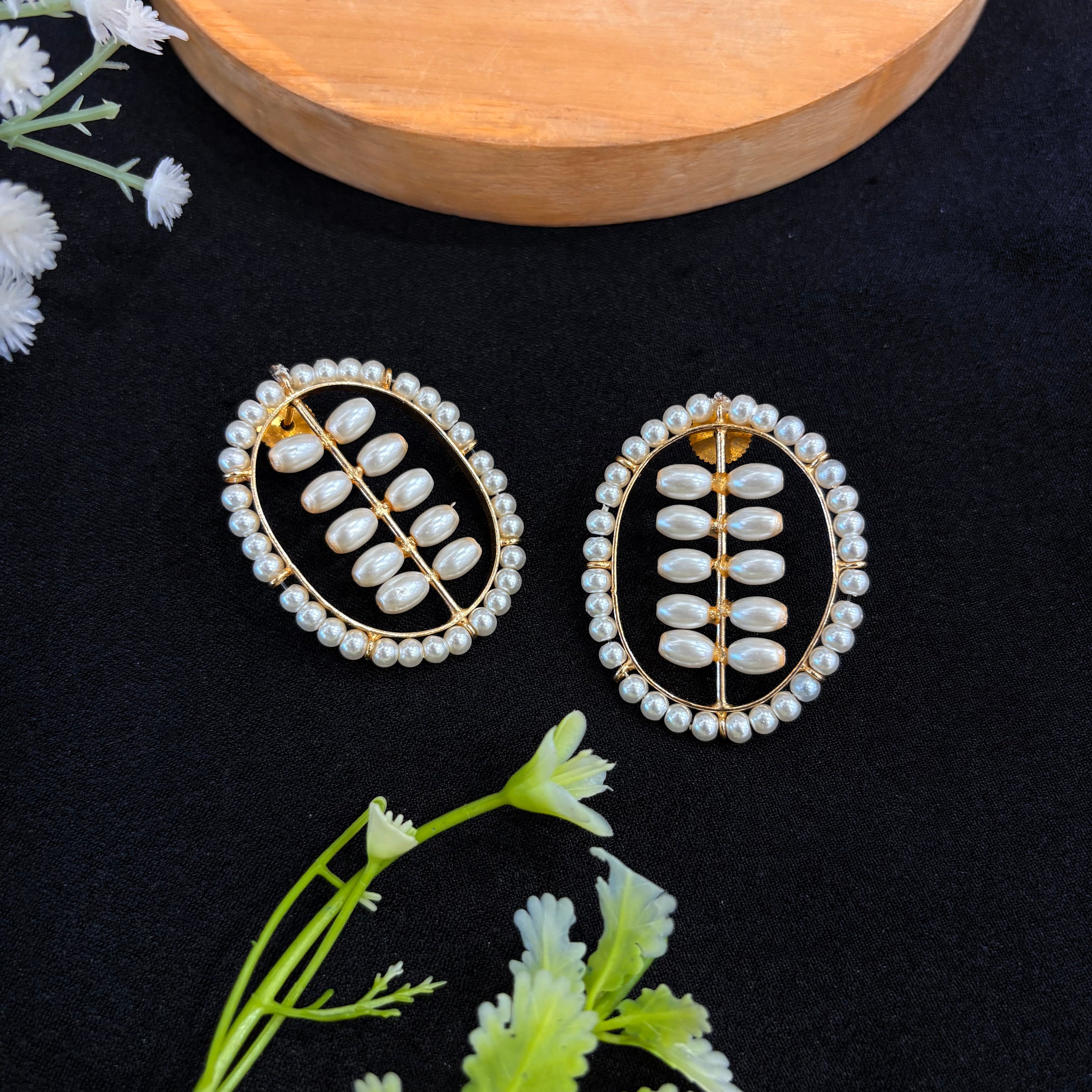 Aurelia Pearl Vine Earrings
