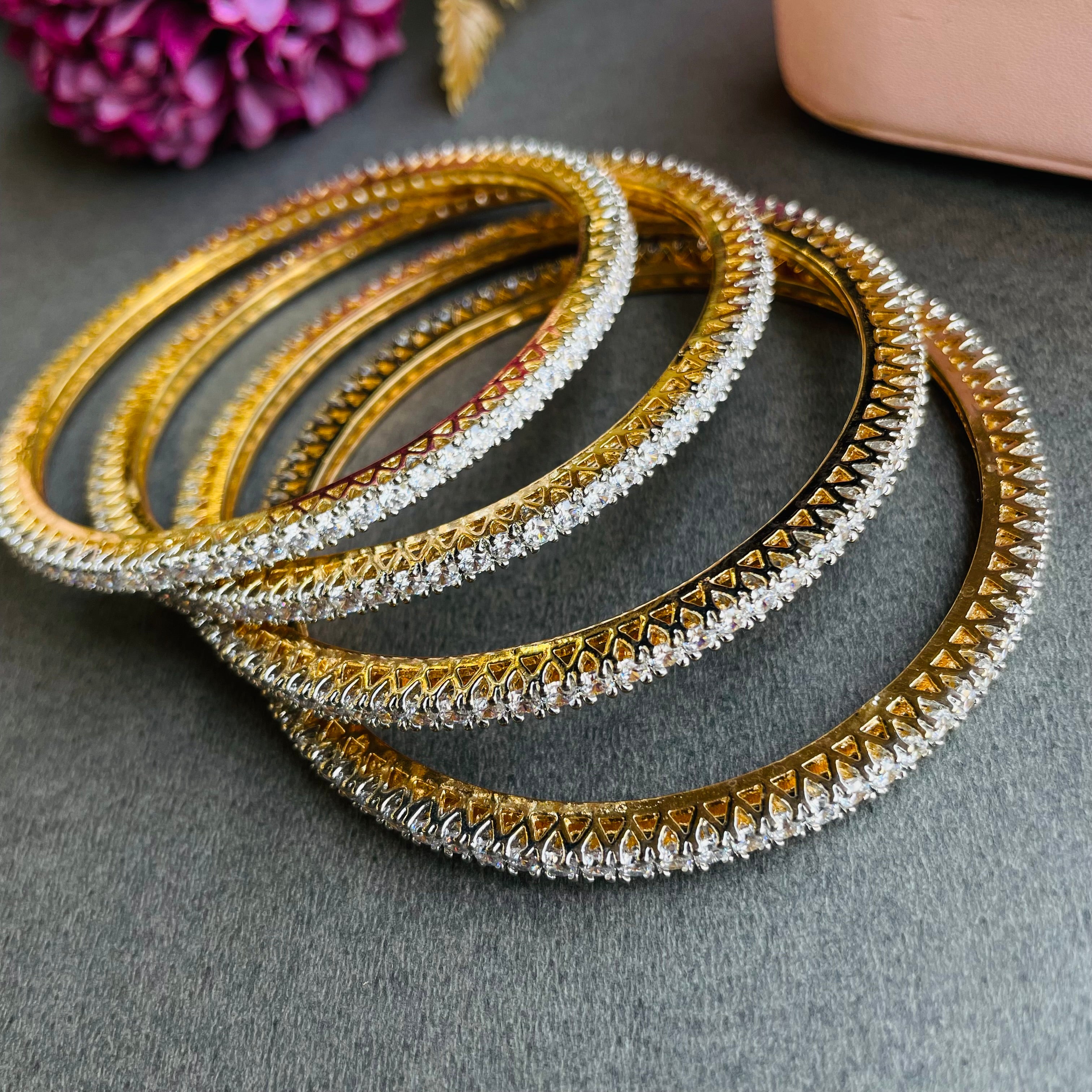 Elena ad bangles set