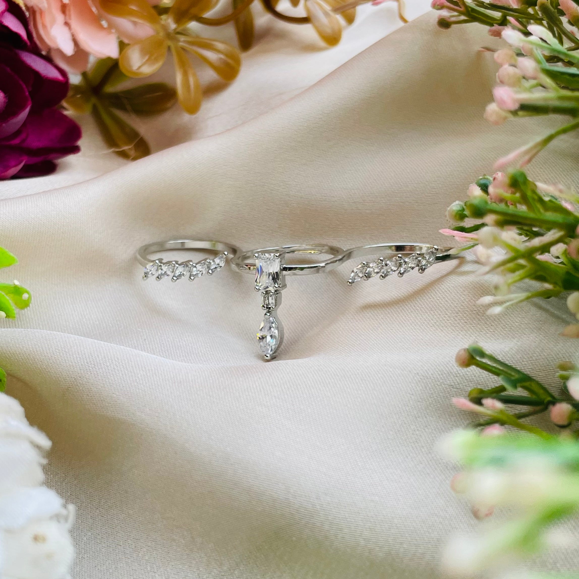 Ad Olivia ring-Silver adjustable