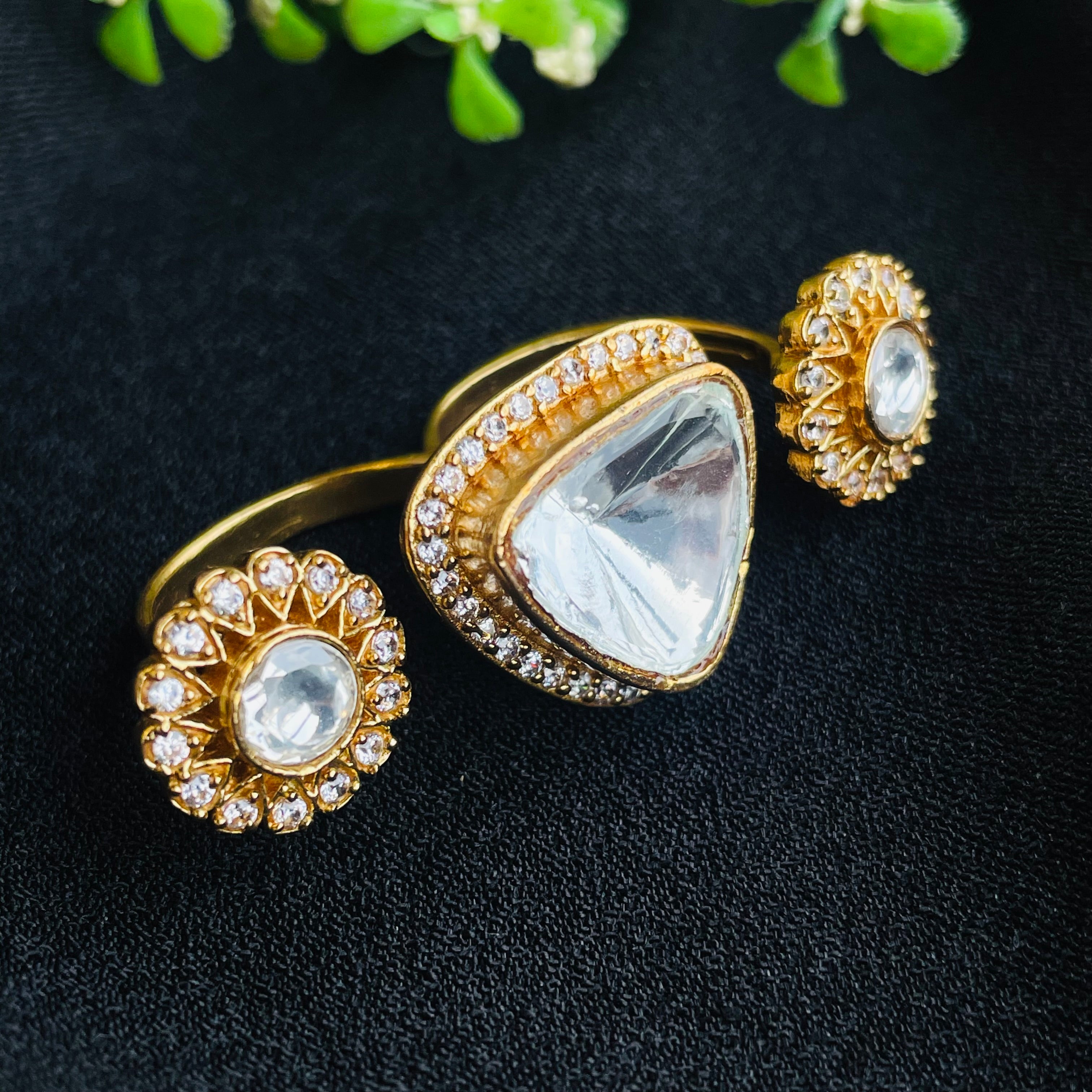 Nayaab Malika Polki Ring