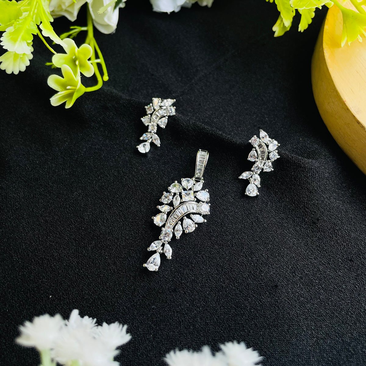Crystal Pendant Set