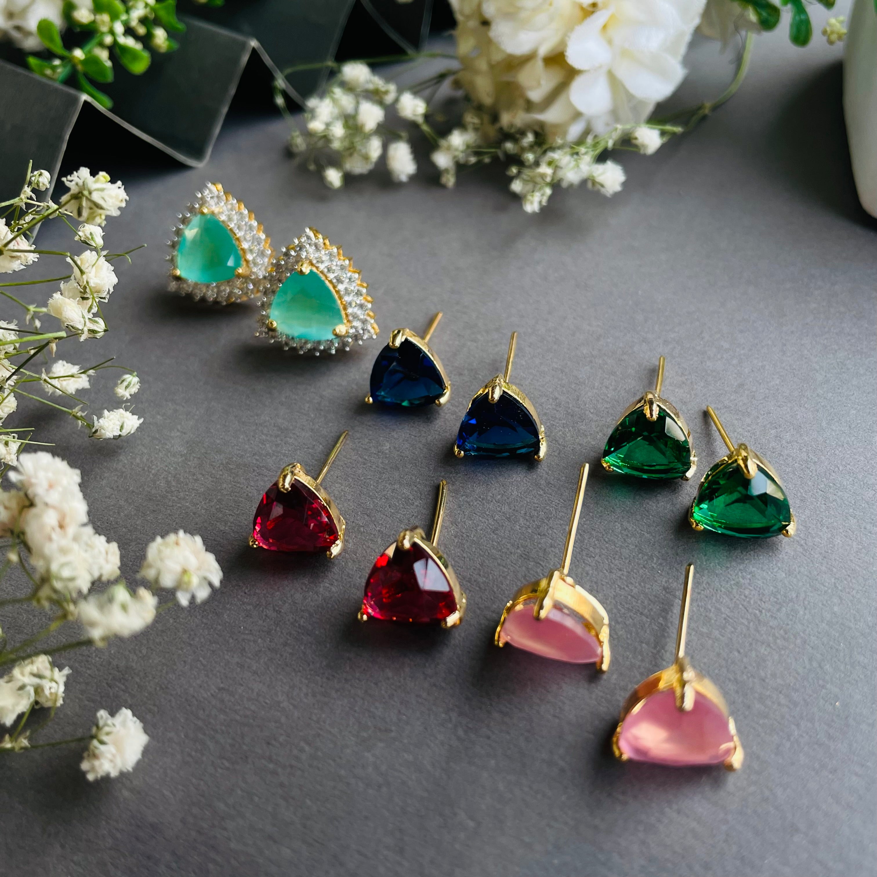 Ad Penny studs colour changeable