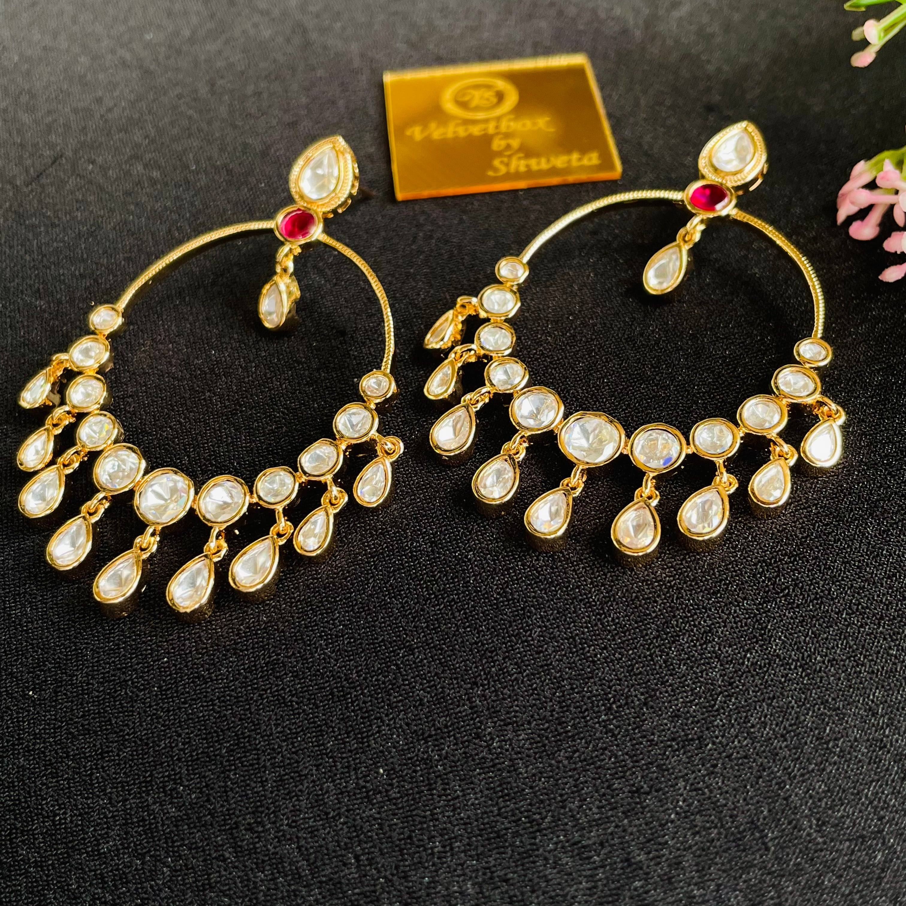 Nayaab Julia Polki Earrings