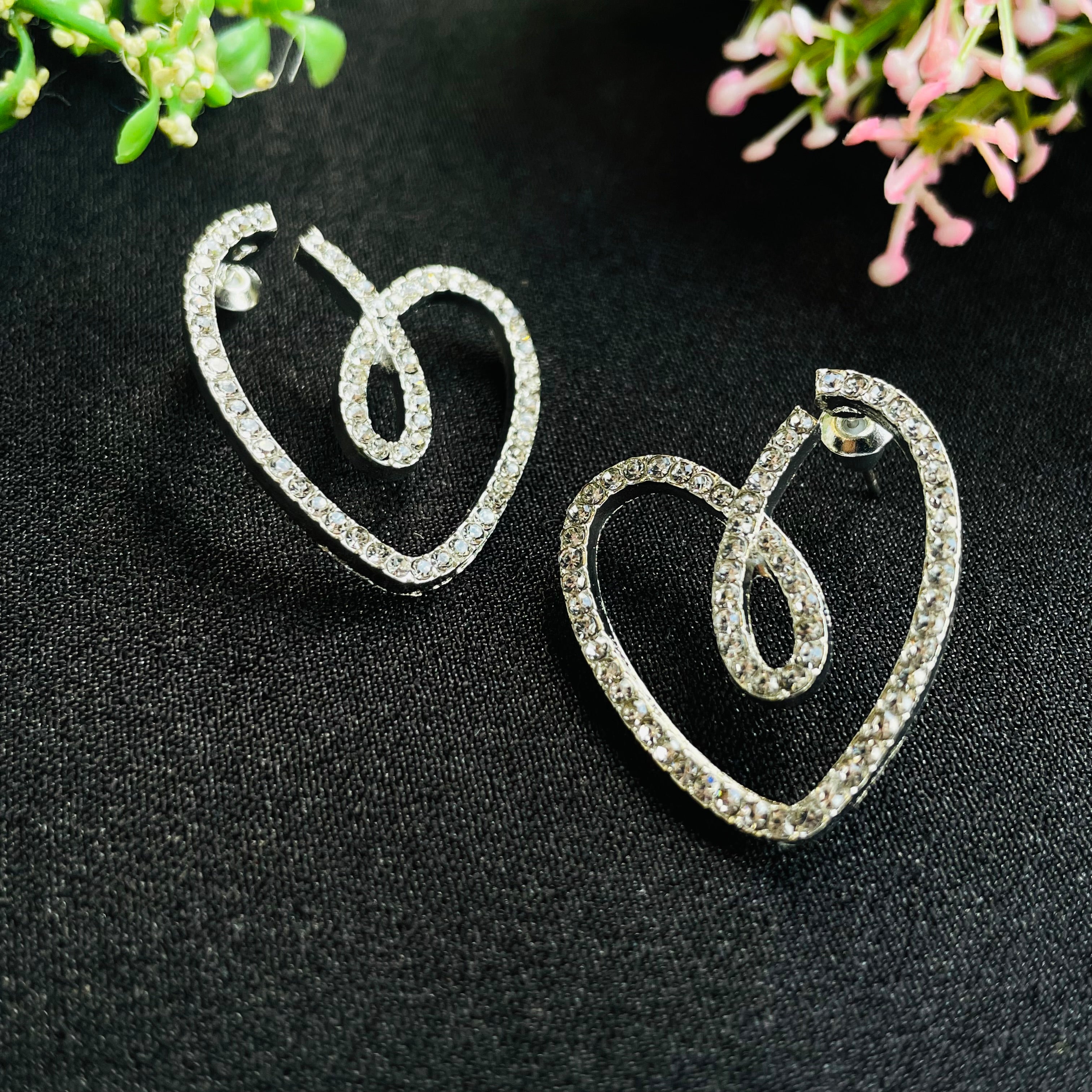 Ad Heart Earrings
