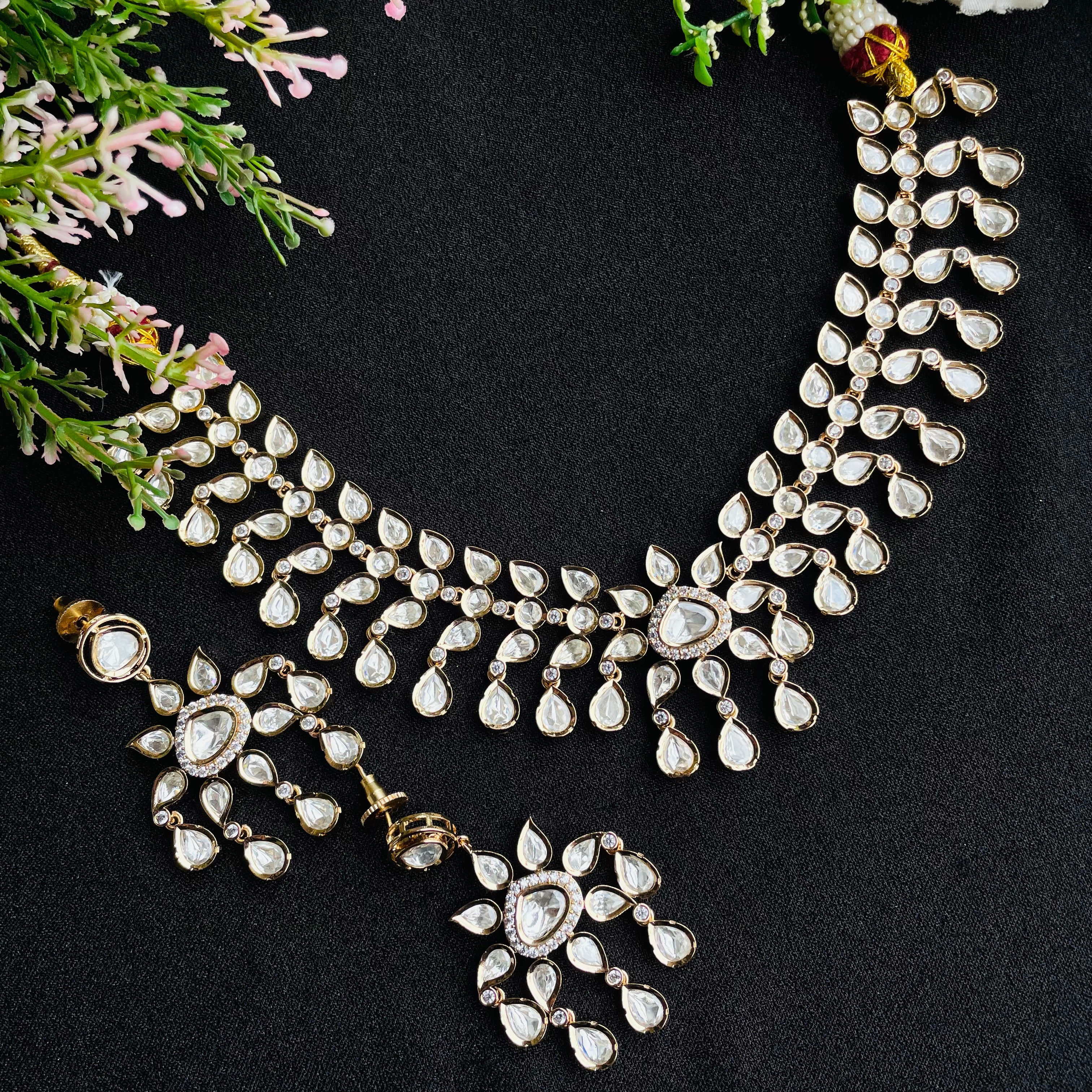 Nayaab Priya Polki Neckpiece