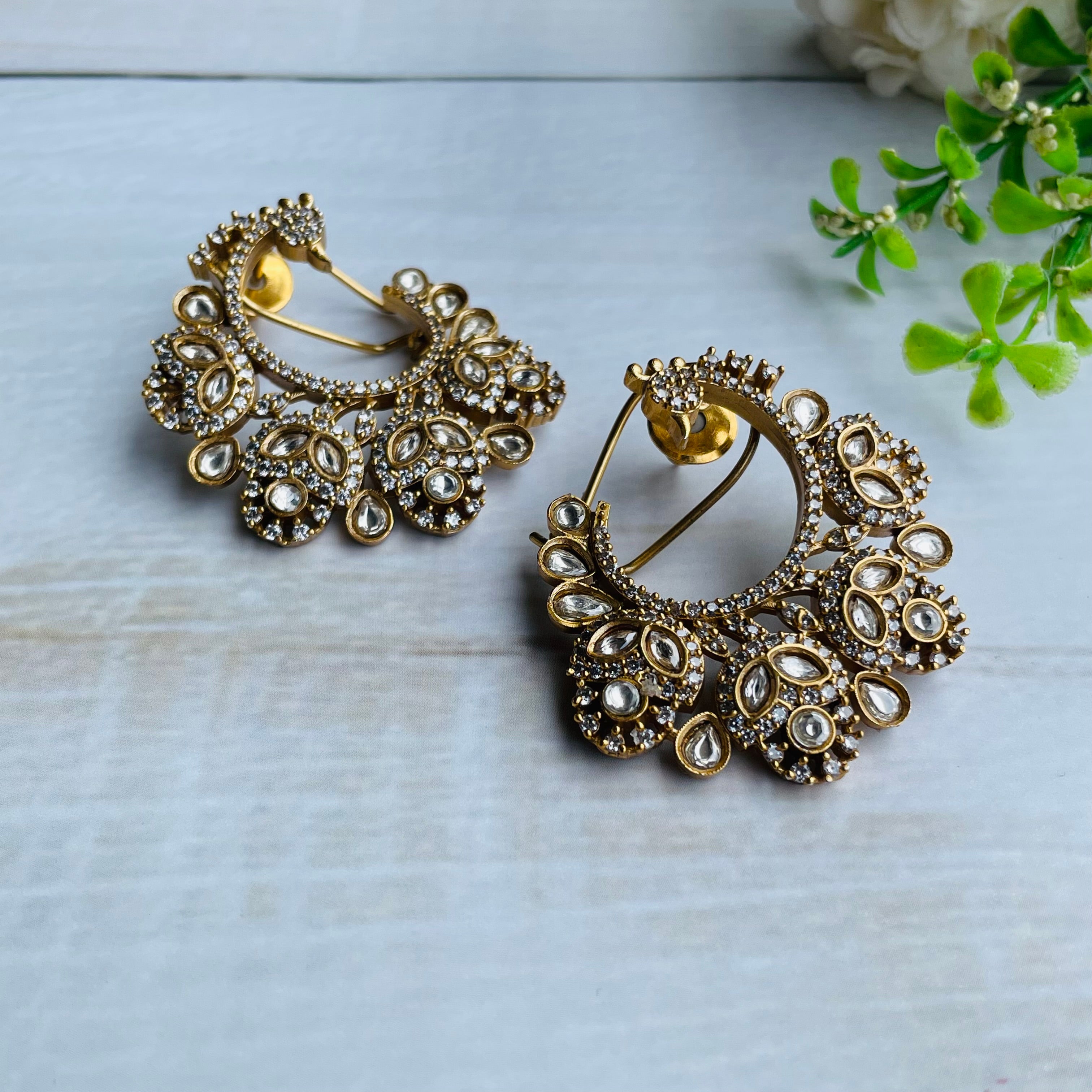 Nayaab Sahiba Polki studs