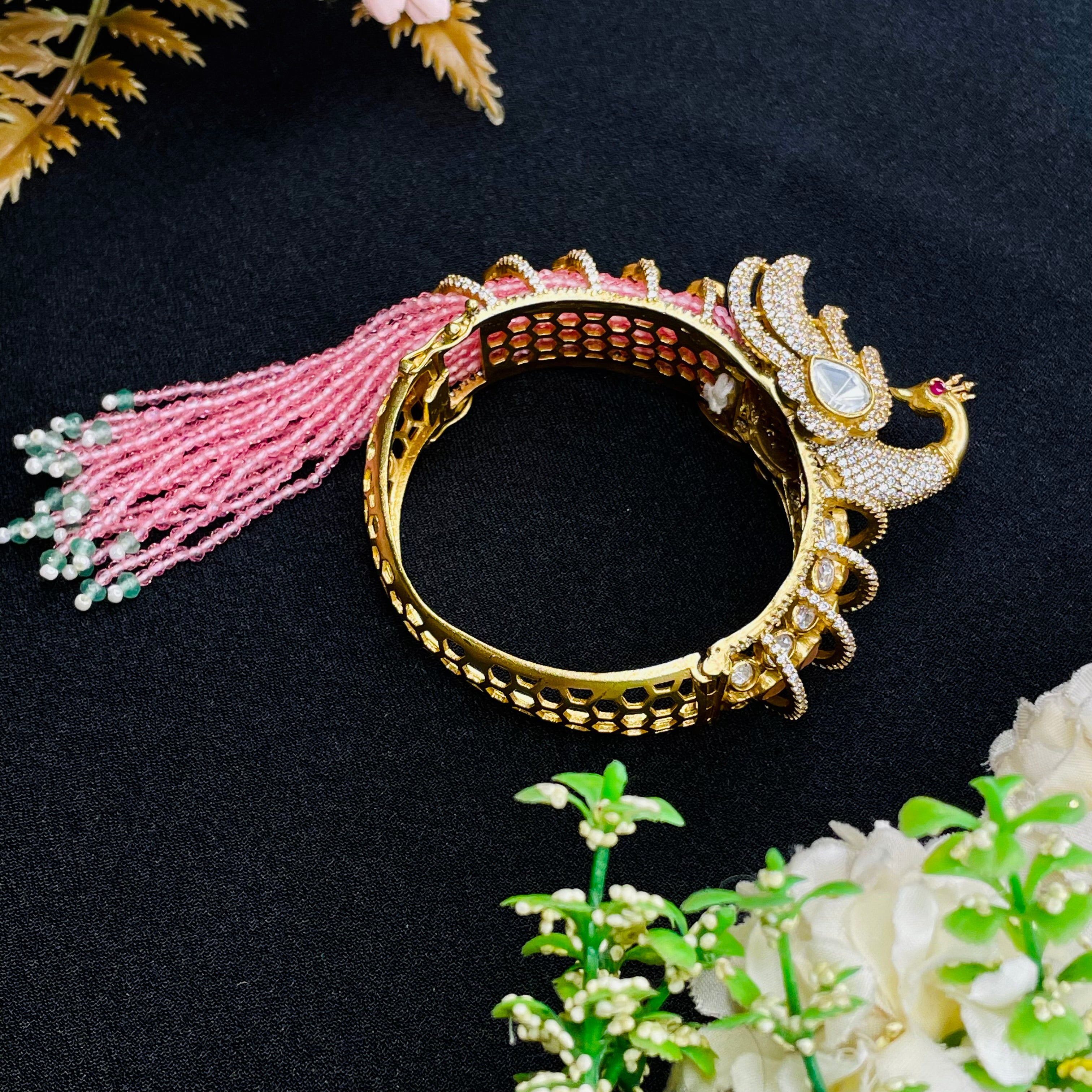 Nayaab Peacock Bangle