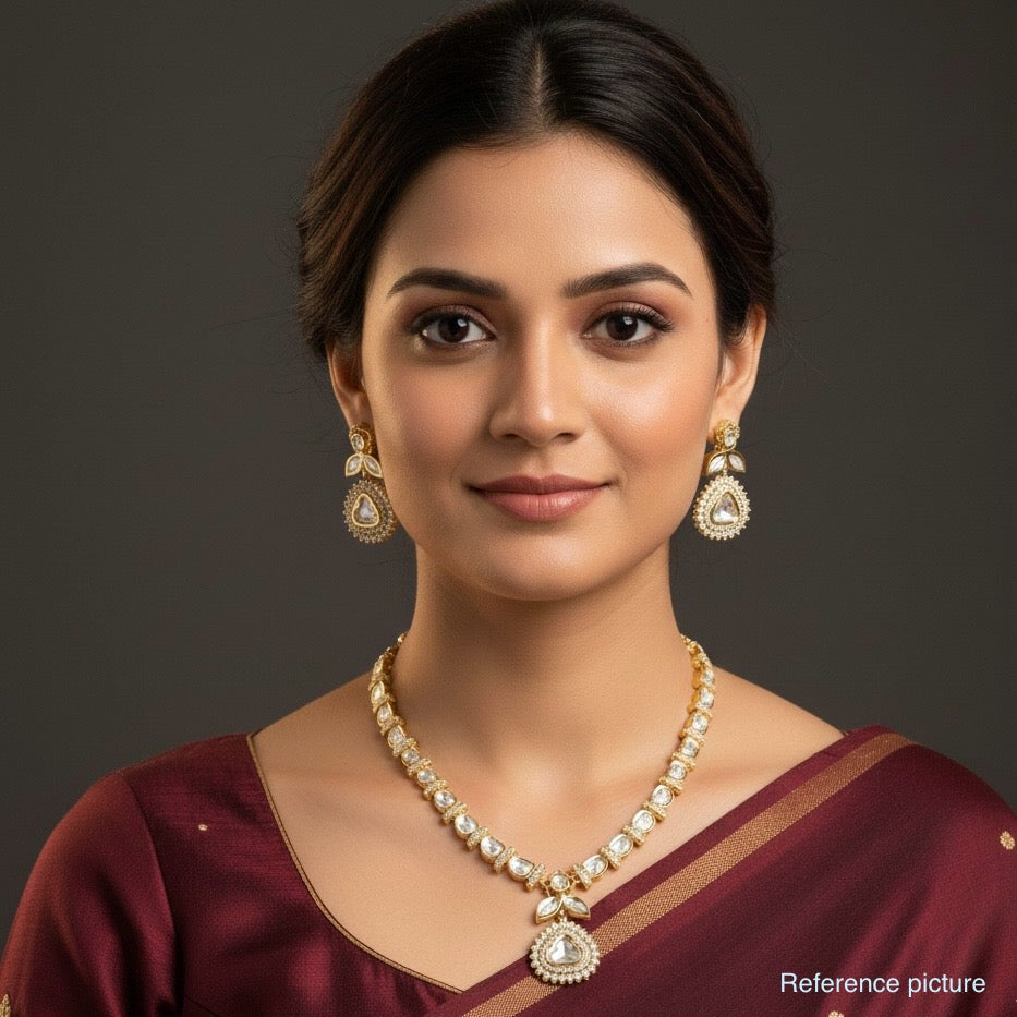 Nayaab mahika polki neckpiece