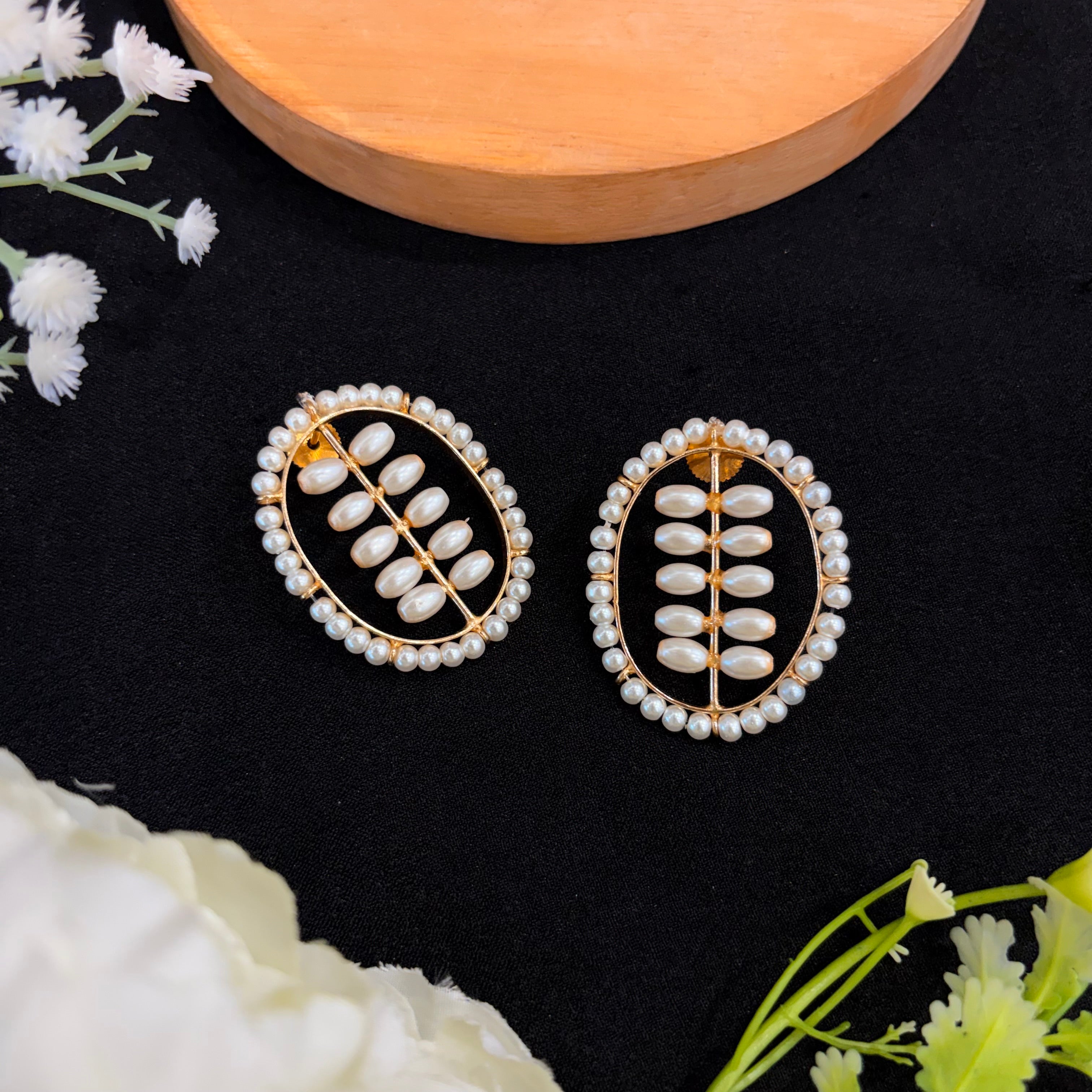 Aurelia Pearl Vine Earrings