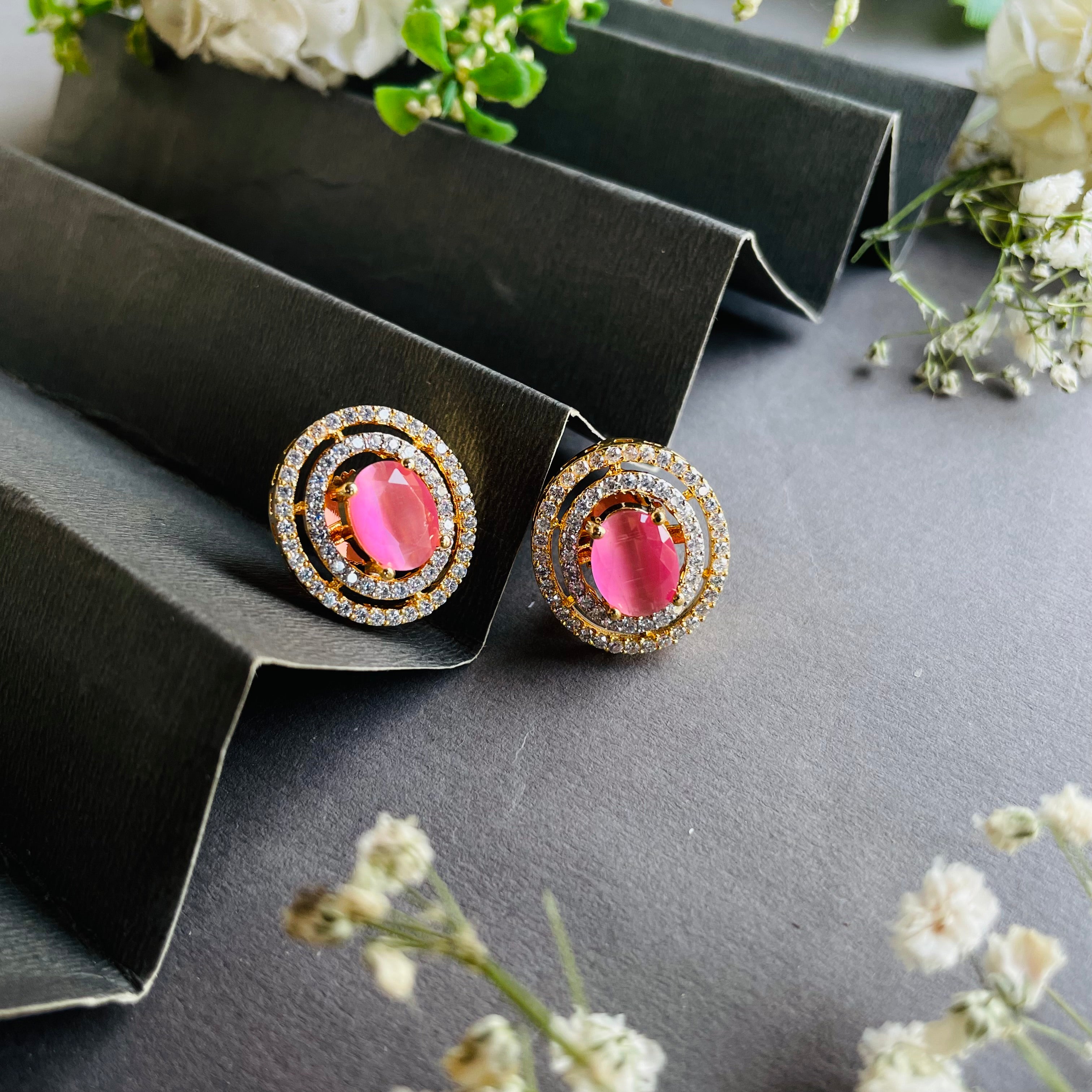 Ad Elaine studs colour changeable