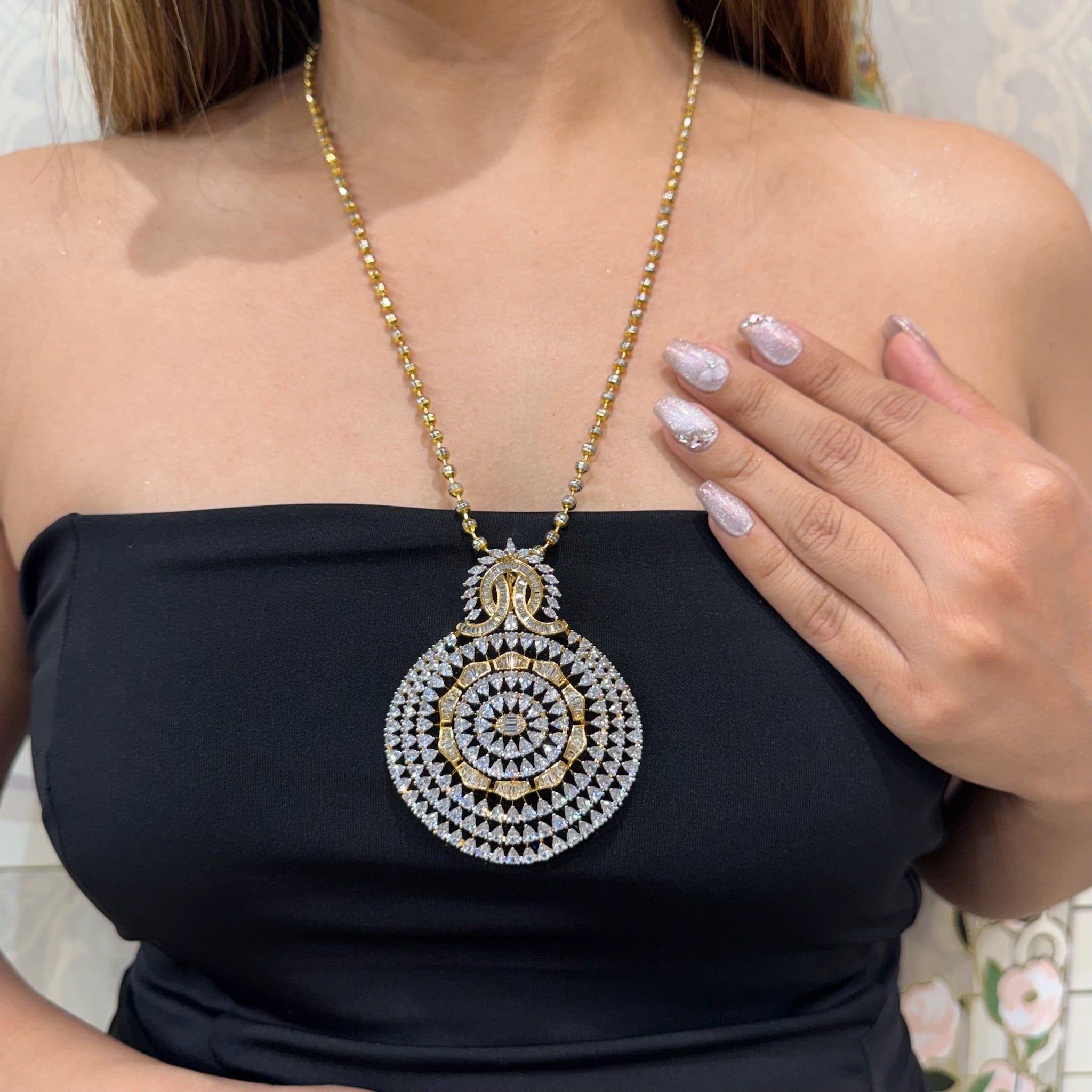 AD Mahira Pendant Set