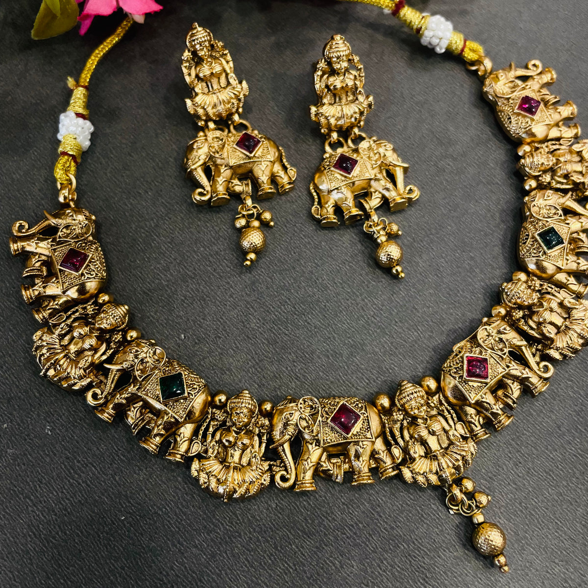 Gajlakshmi Neckpiece