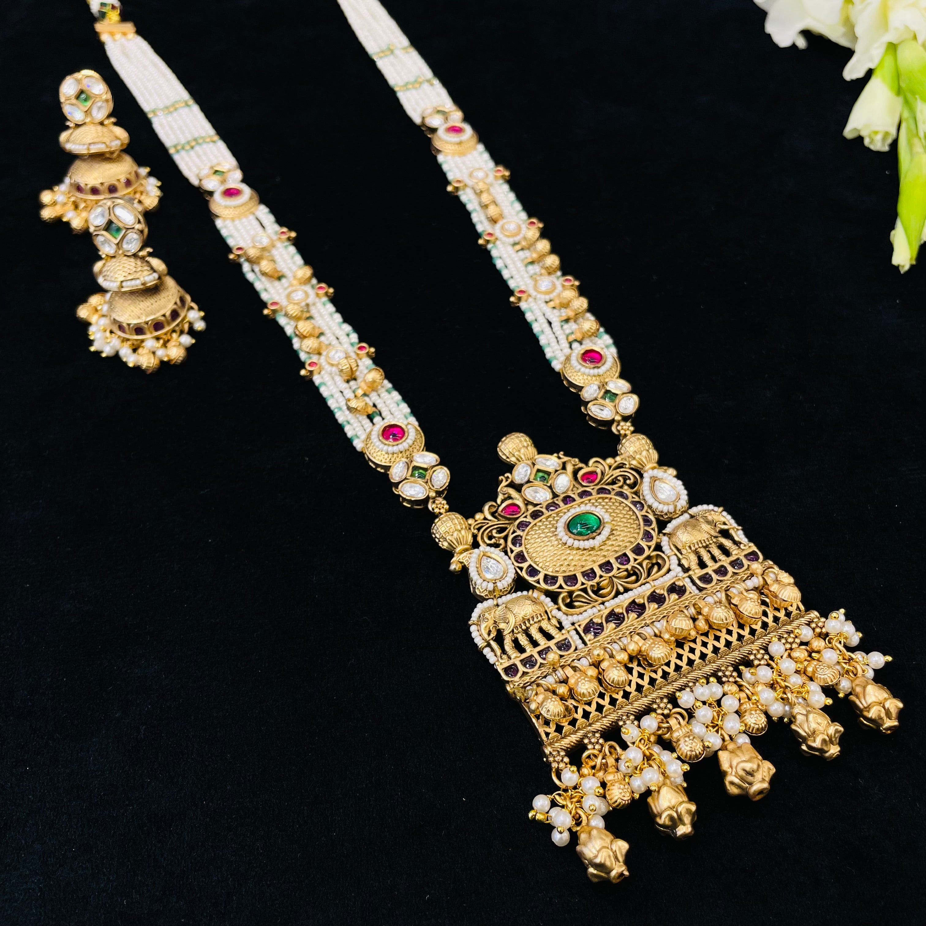 Nayaab Meena Long Neckpiece