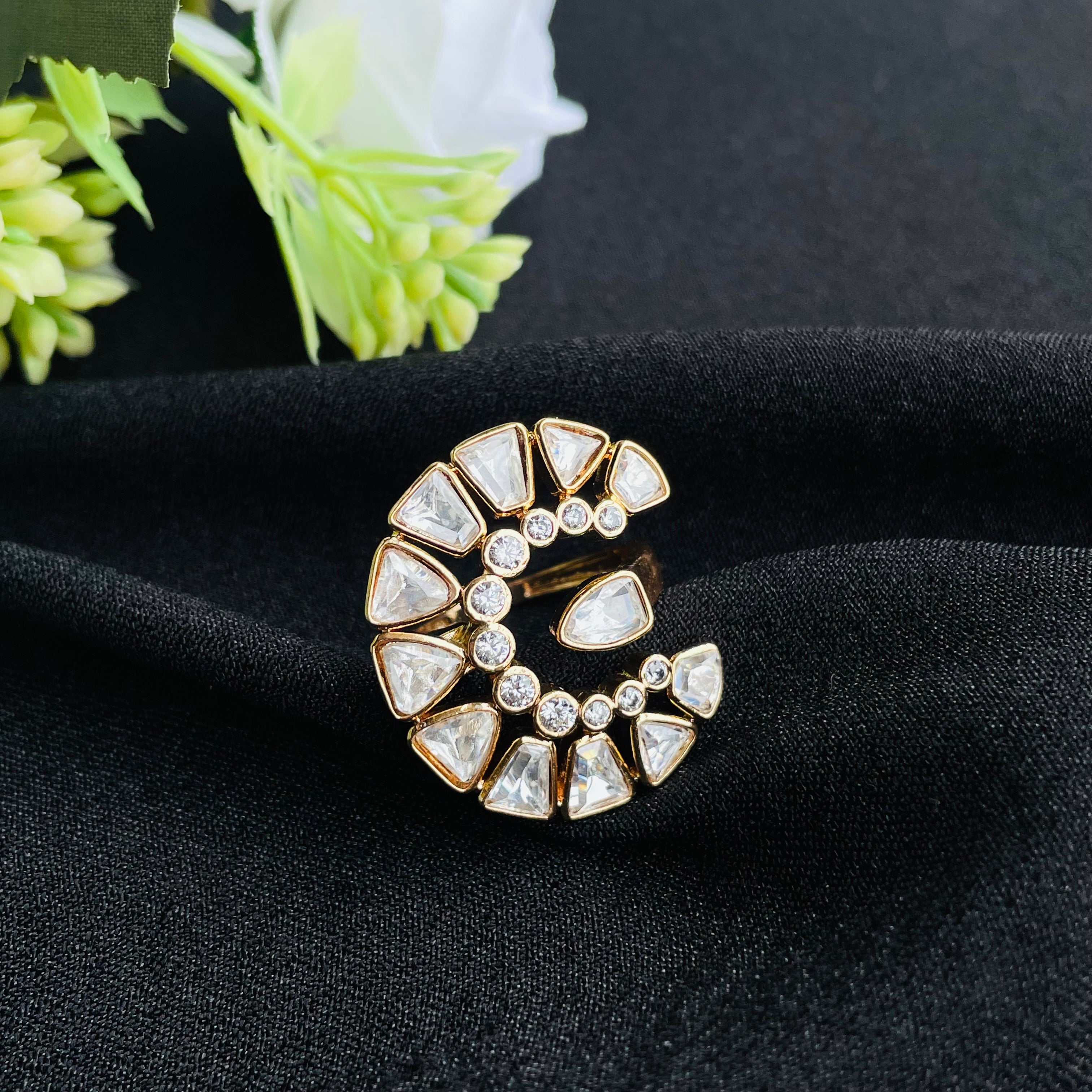 Nayaab Raavi Polki Ring