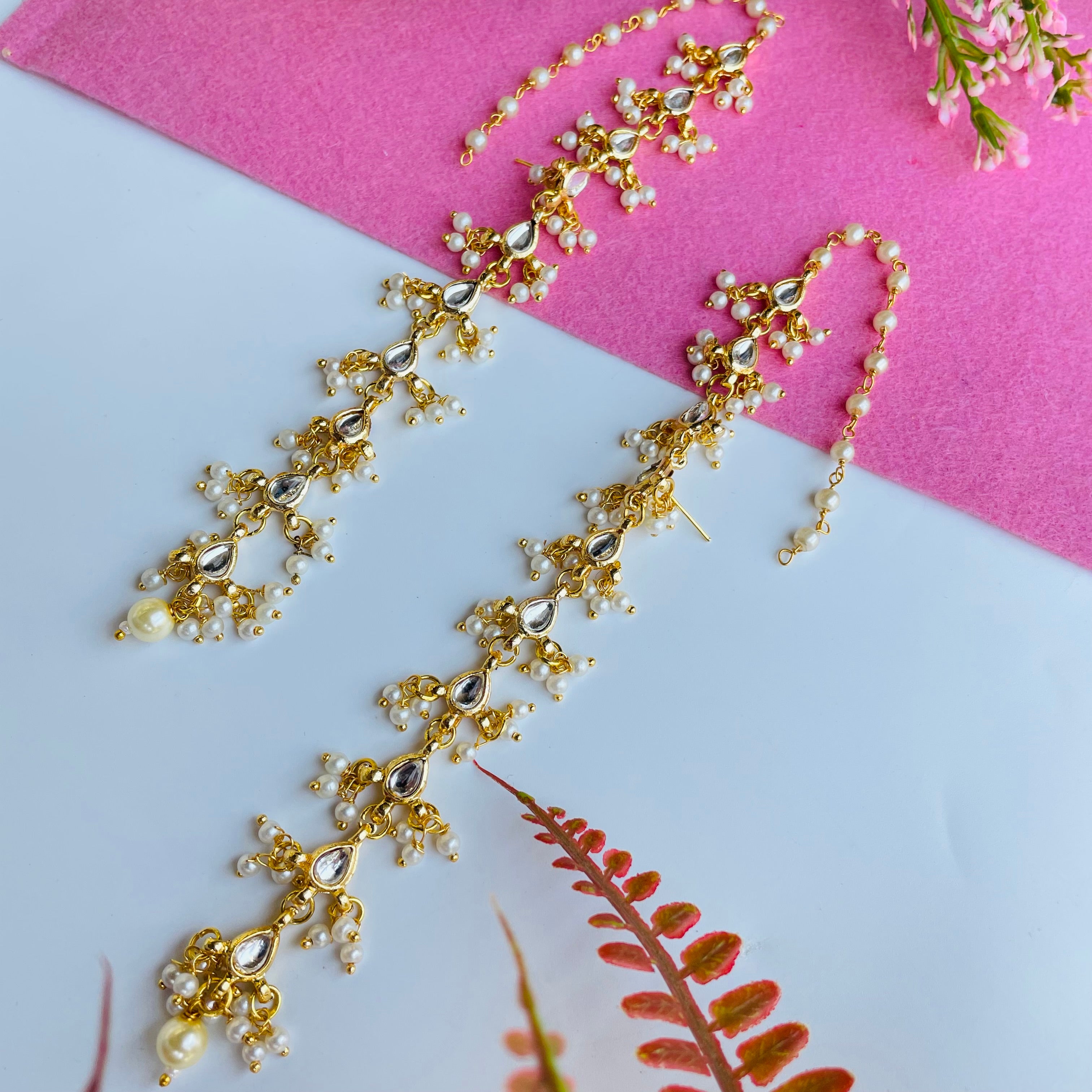 Nayaab Viral Chain Earrings-pre-booking