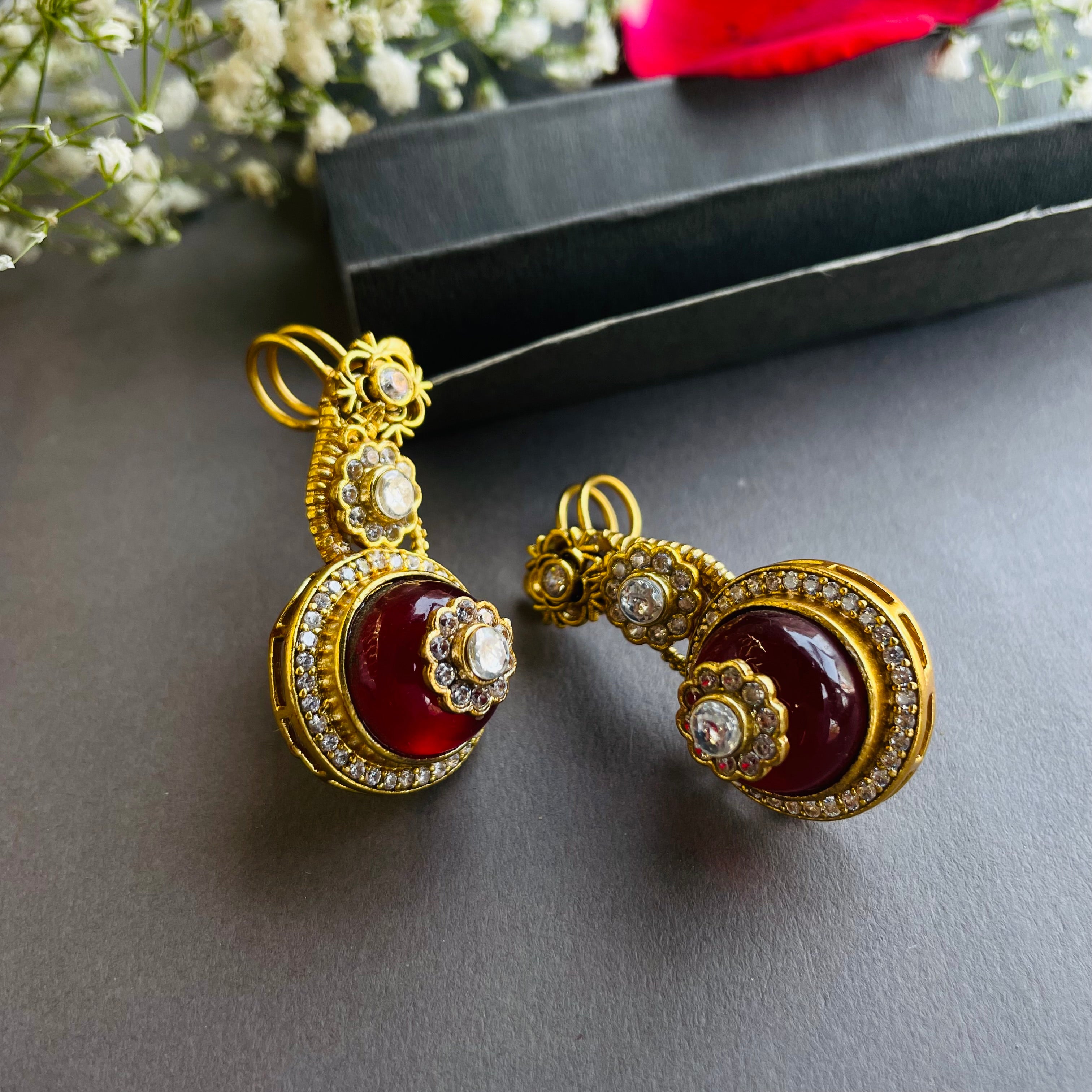 Ad Lavanya earrings
