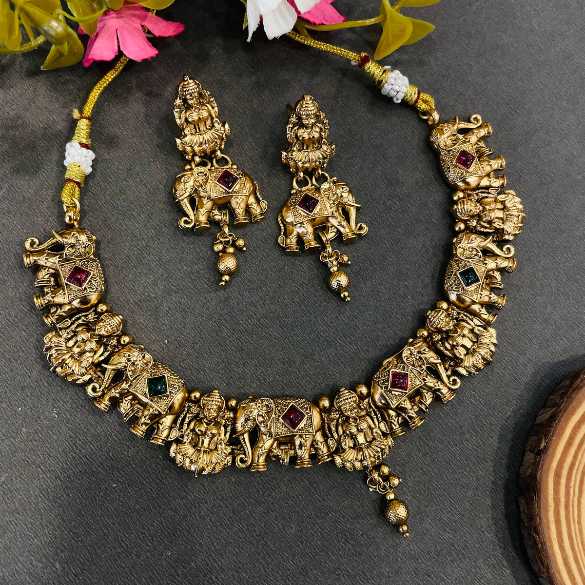 Gajlakshmi Neckpiece