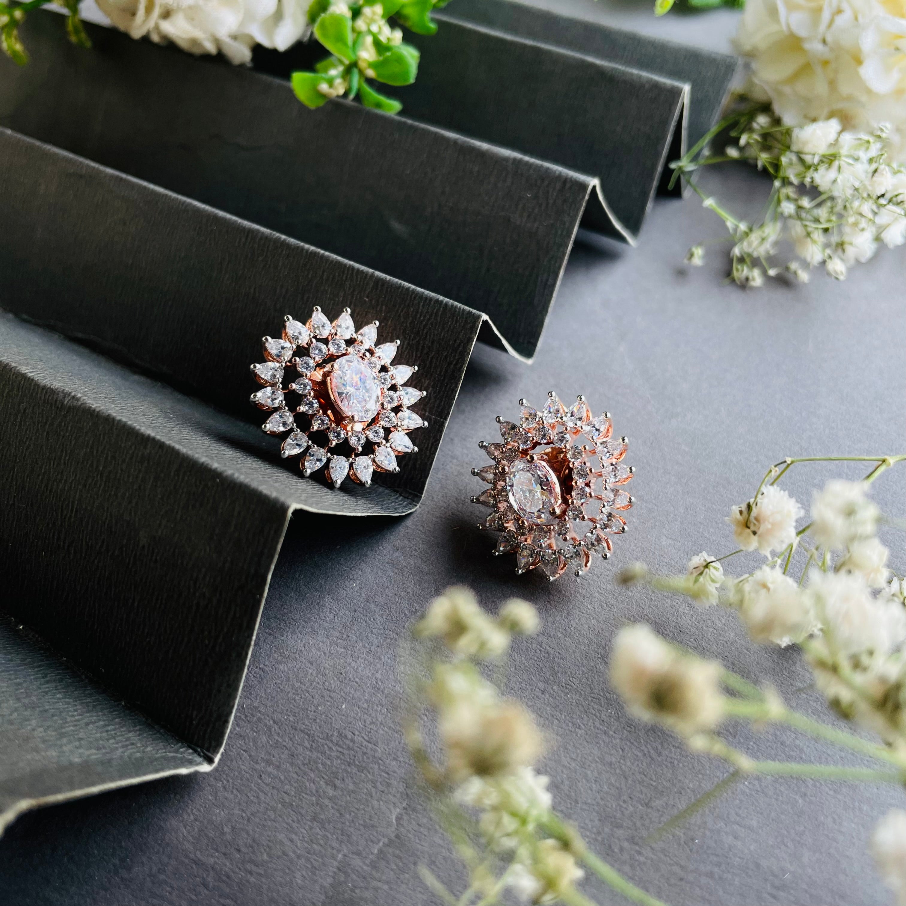 Ad Lucy studs colour changeable