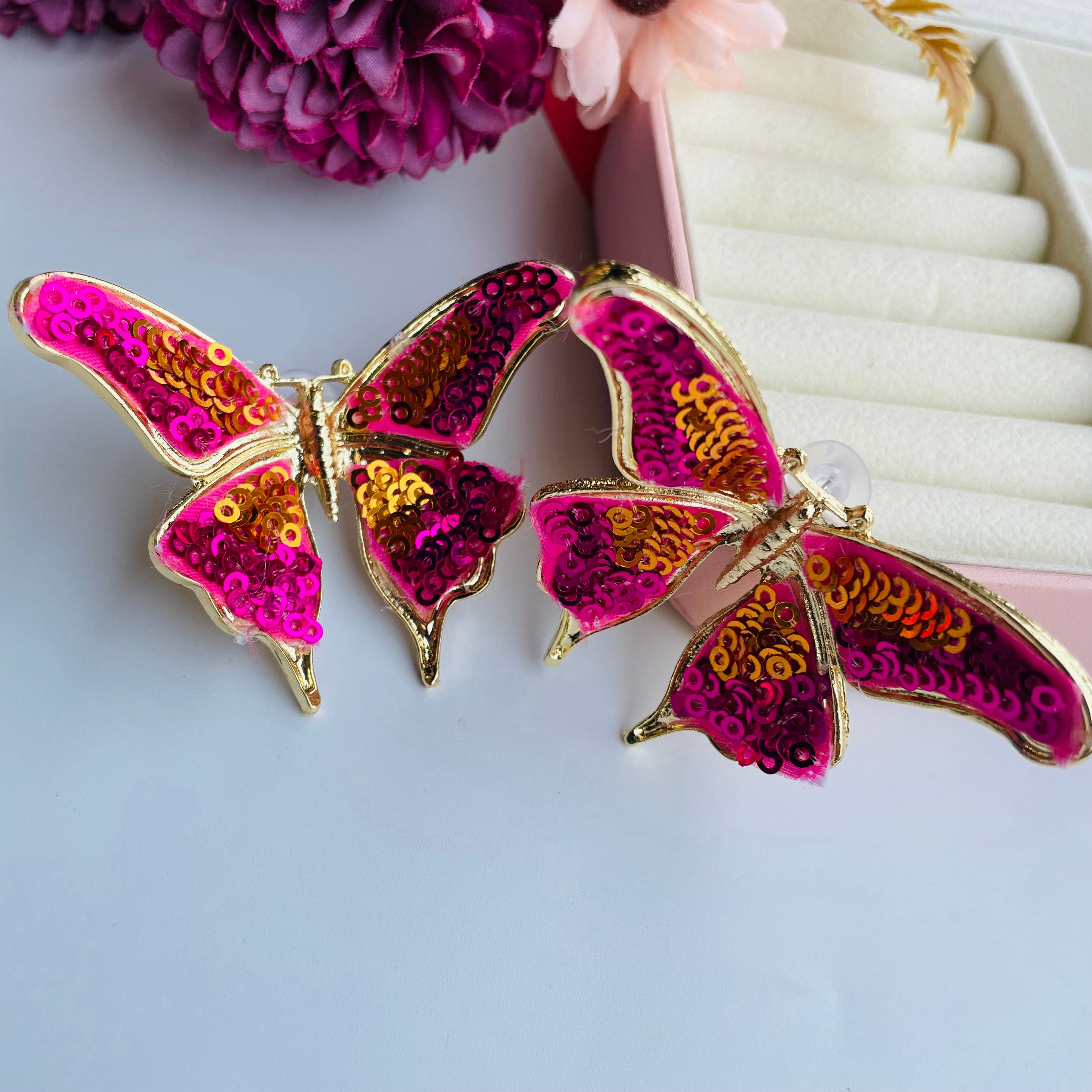 Layla butterfly earrings