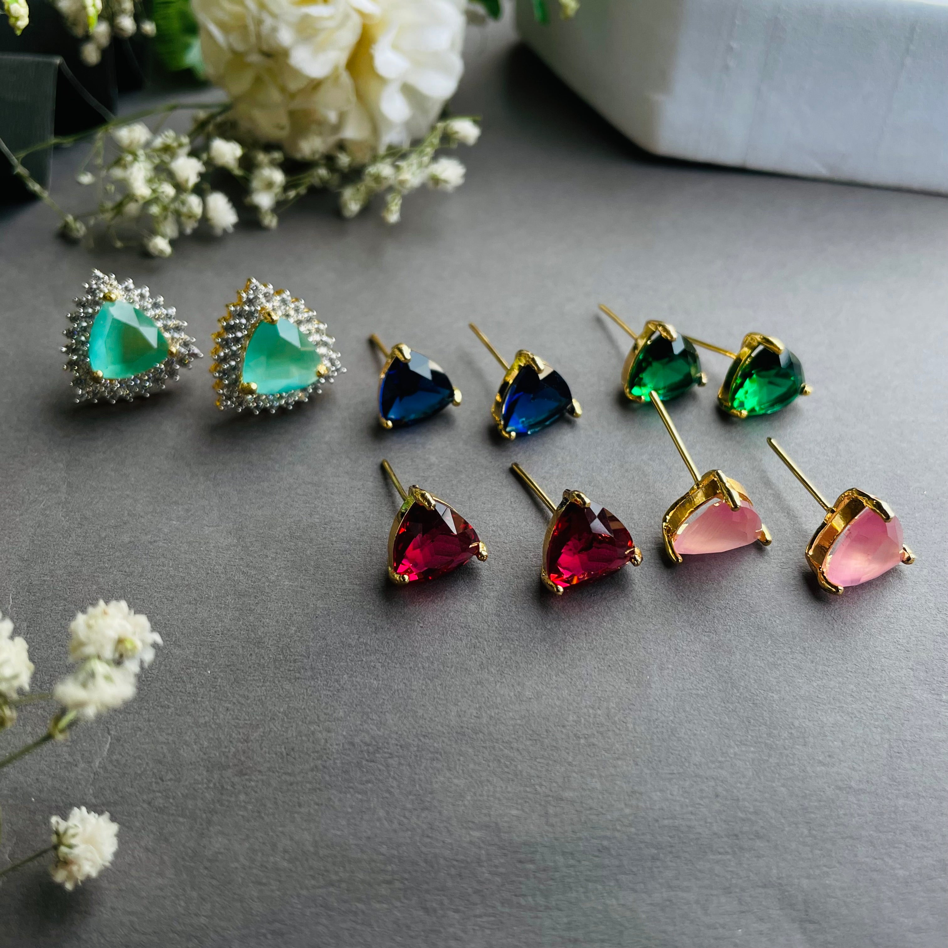 Ad Penny studs colour changeable