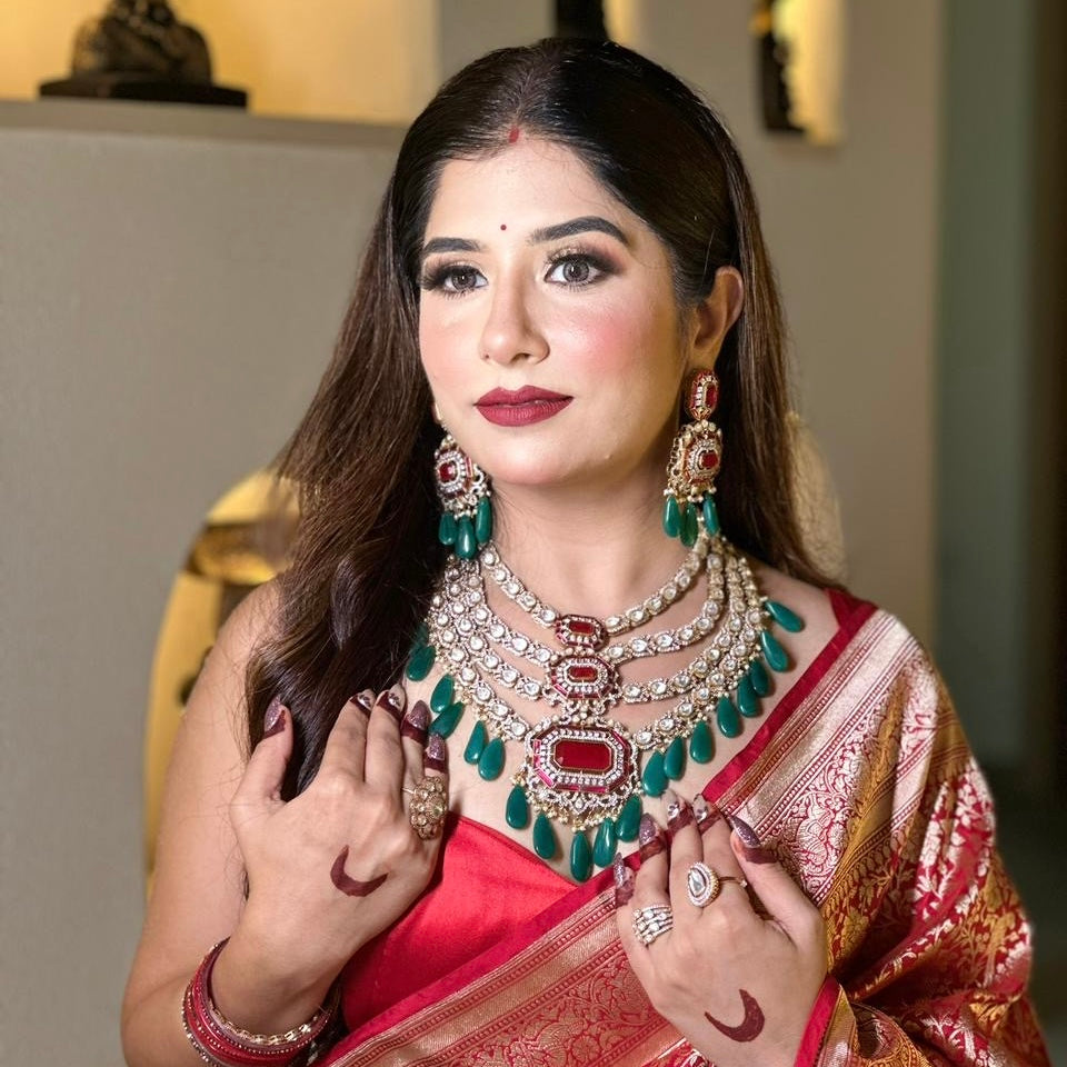 Nayaab Sneha Polki Neckpiece