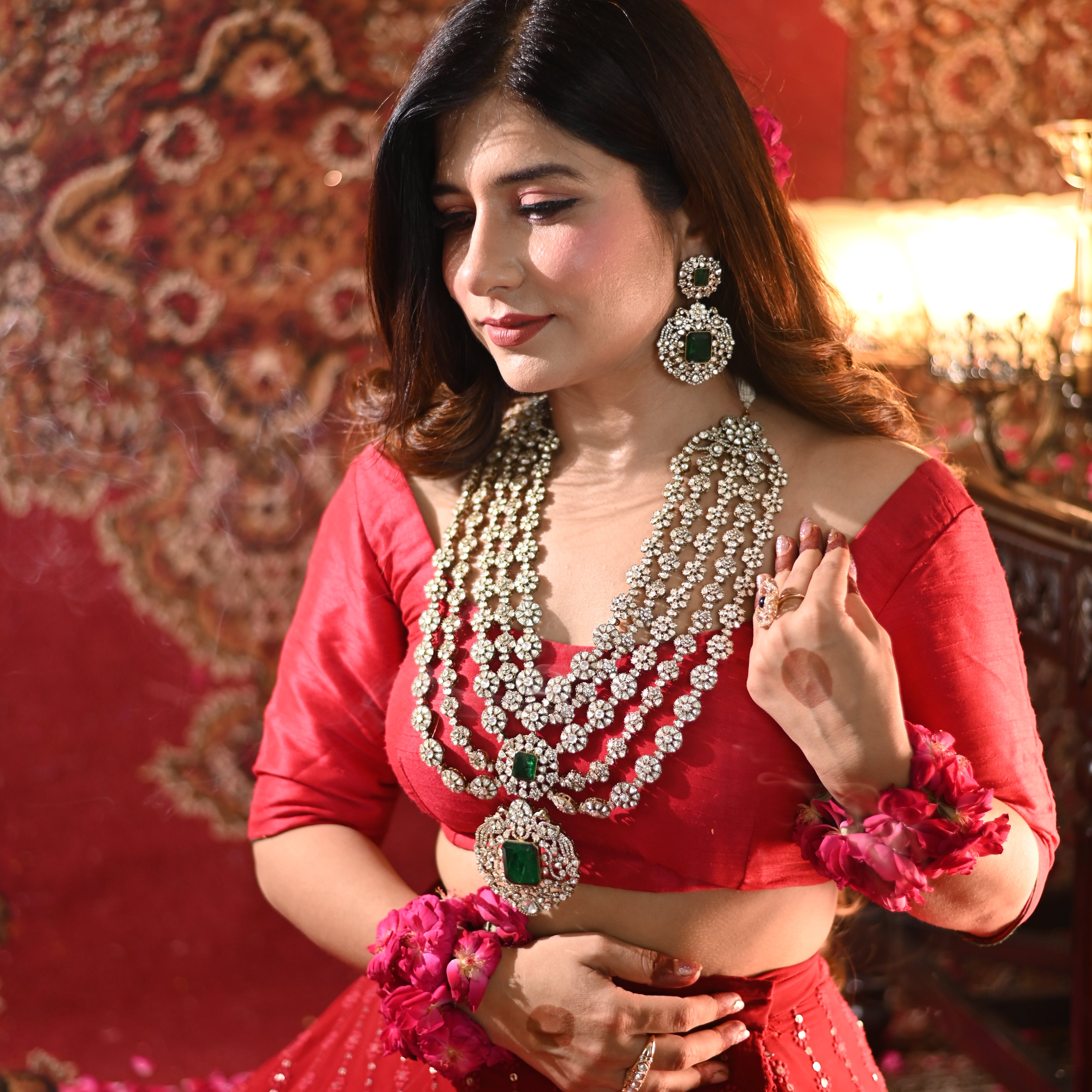 Nayaab Radhika wedding neckpiece