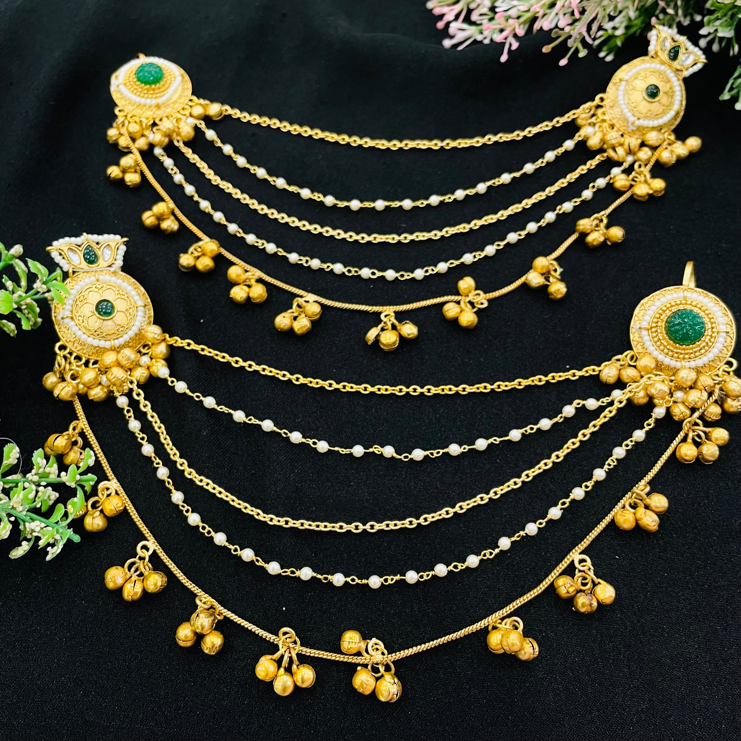 Nayaab Priyanka Earring Kanchain