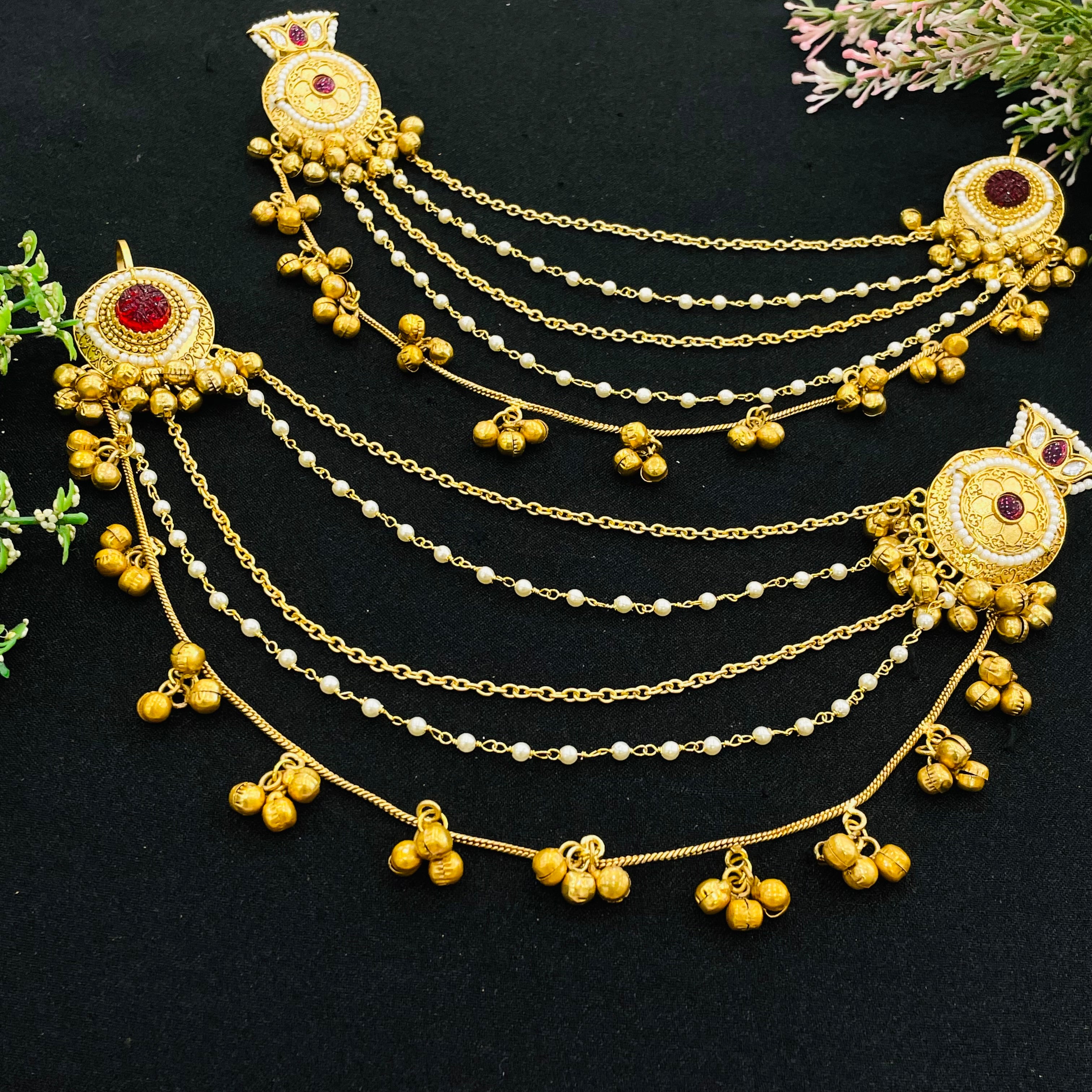 Nayaab Priyanka Earring Kanchain